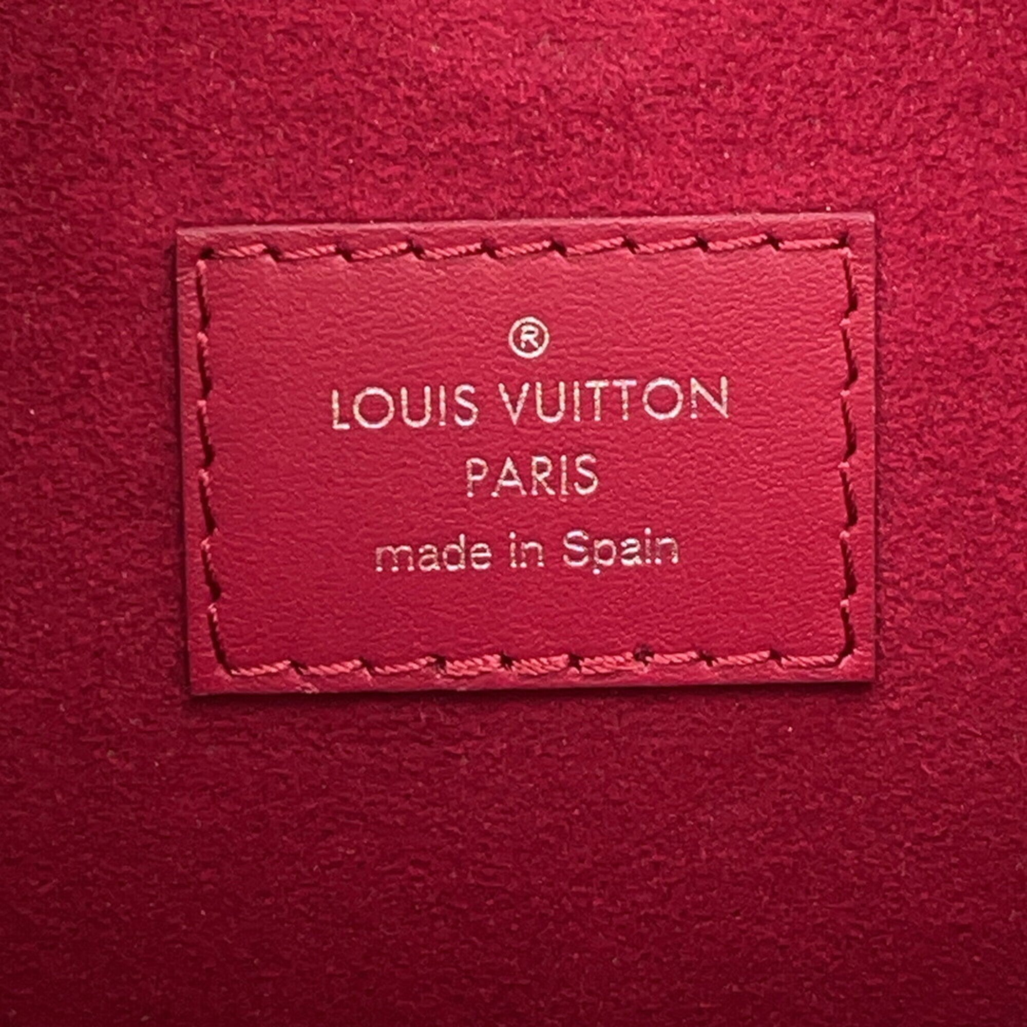 Louis Vuitton Fuchsia Epi Leather Handbag Shoulder Bag Tote Bag (Pre-Owned)