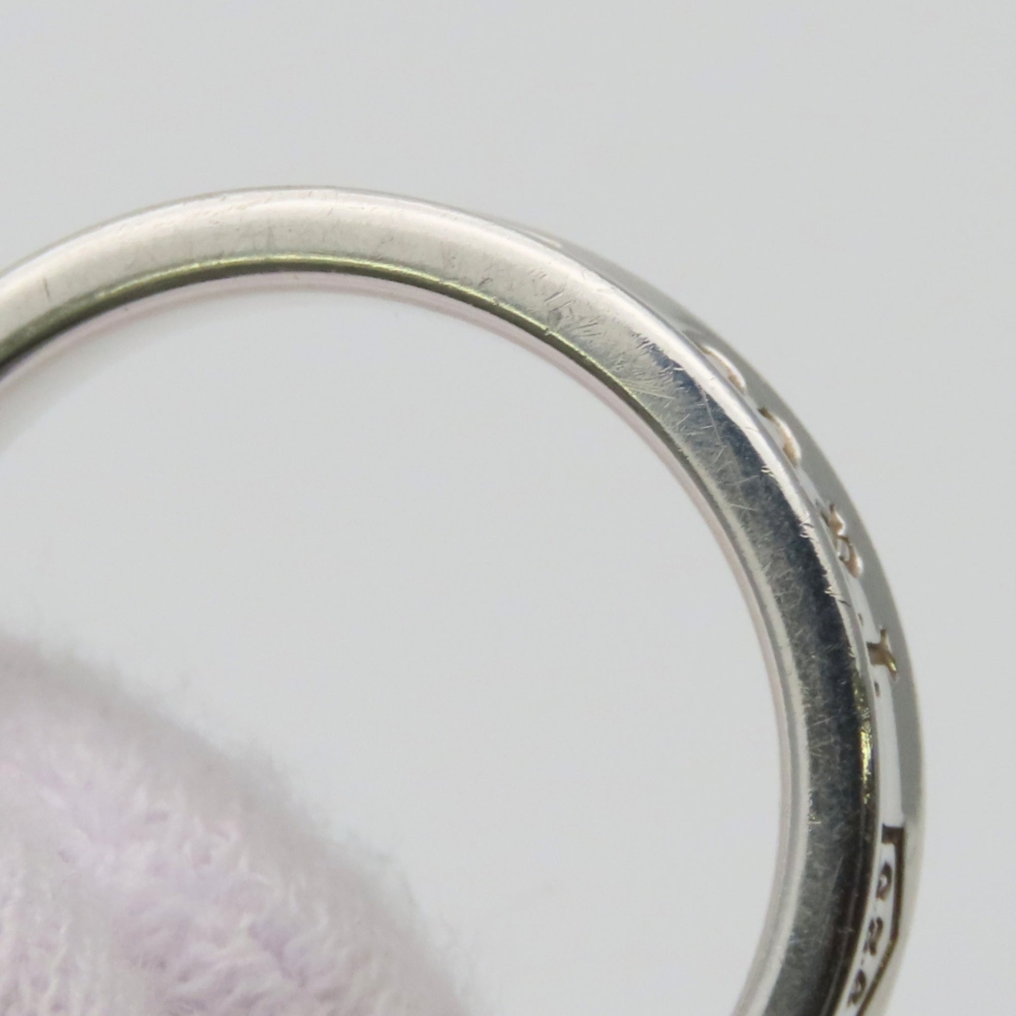 Tiffany Silver Silver 925 Band Ring (Pre-Owned)