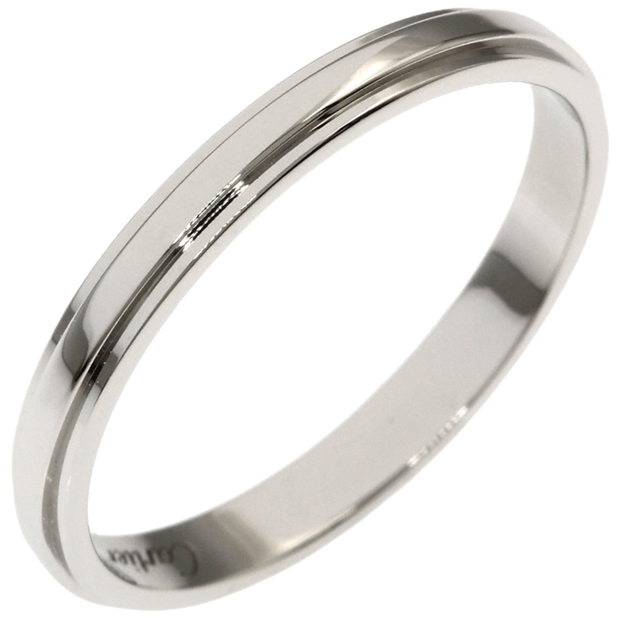 Cartier Platinum 950 Band Ring (Pre-Owned)