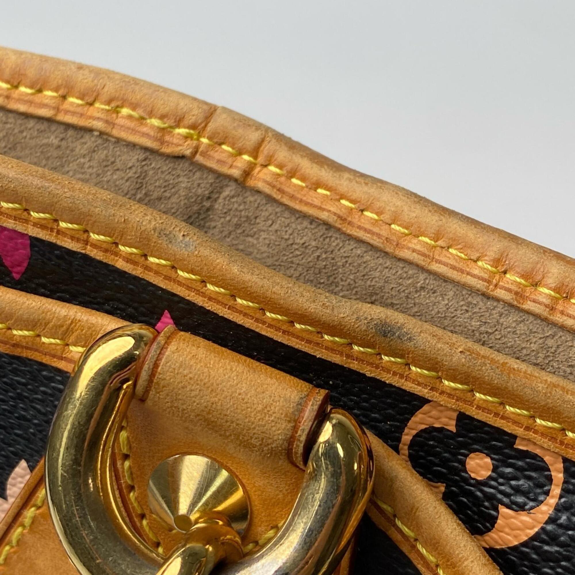 Louis Vuitton Multi-Color Pvc Leather Tote Bag (Pre-Owned)