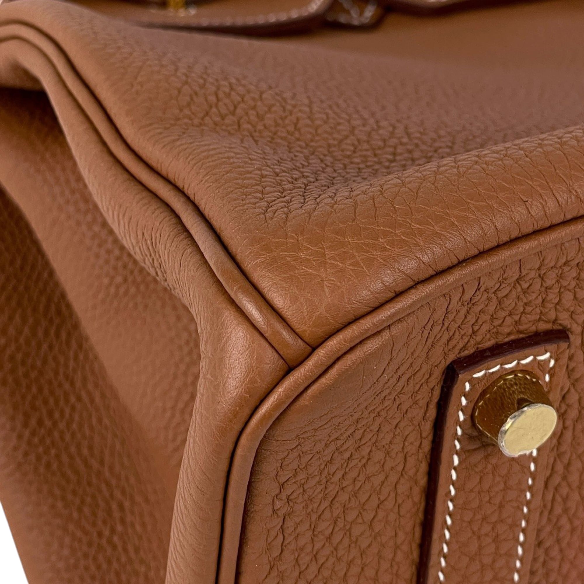 Hermes Birkin Brown Togo Leather Handbag (Pre-Owned)