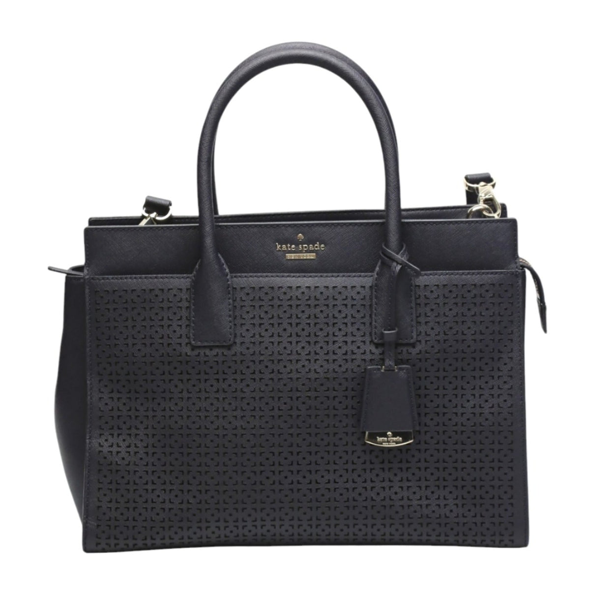 Kate Spade Navy Handbag Shoulder Bag (Pre-Owned)