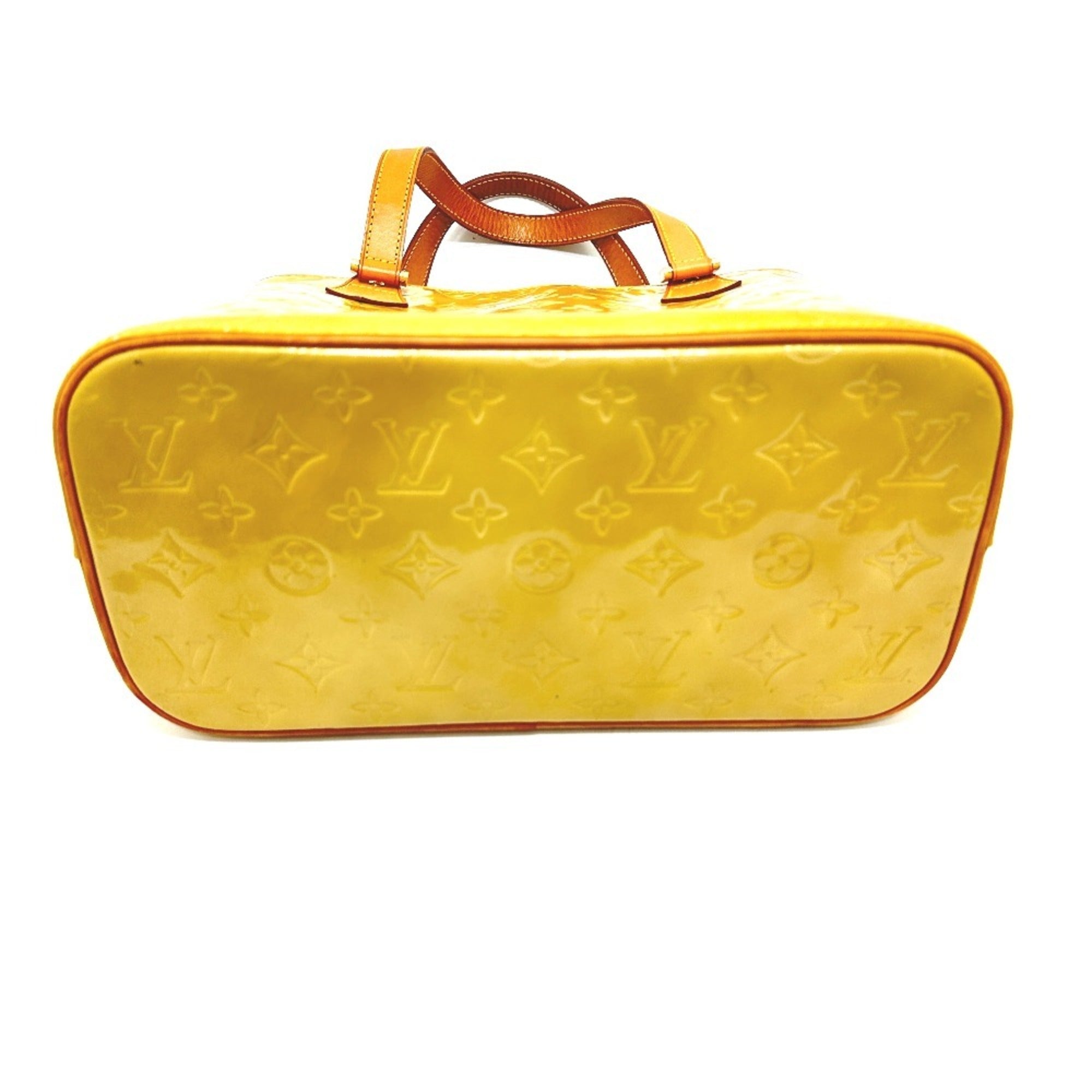 Louis Vuitton Beige Monogram Vernis Tote Bag (Pre-Owned)