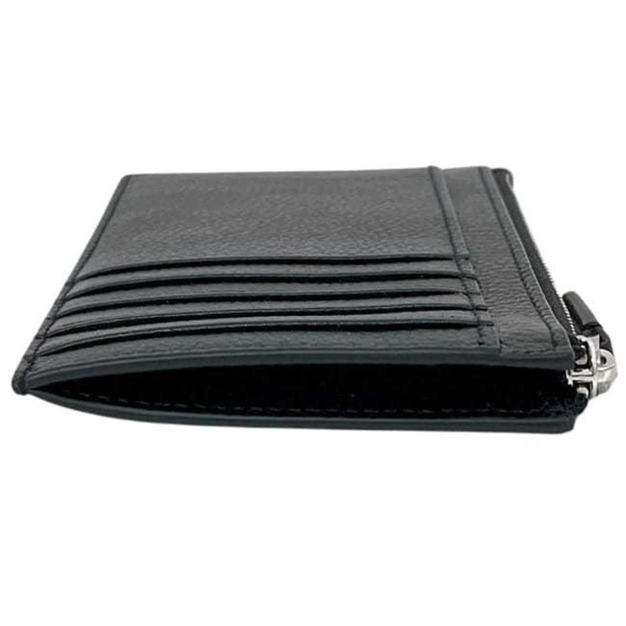 Balenciaga Black Leather Coin Purse/Coin Case (Pre-Owned)