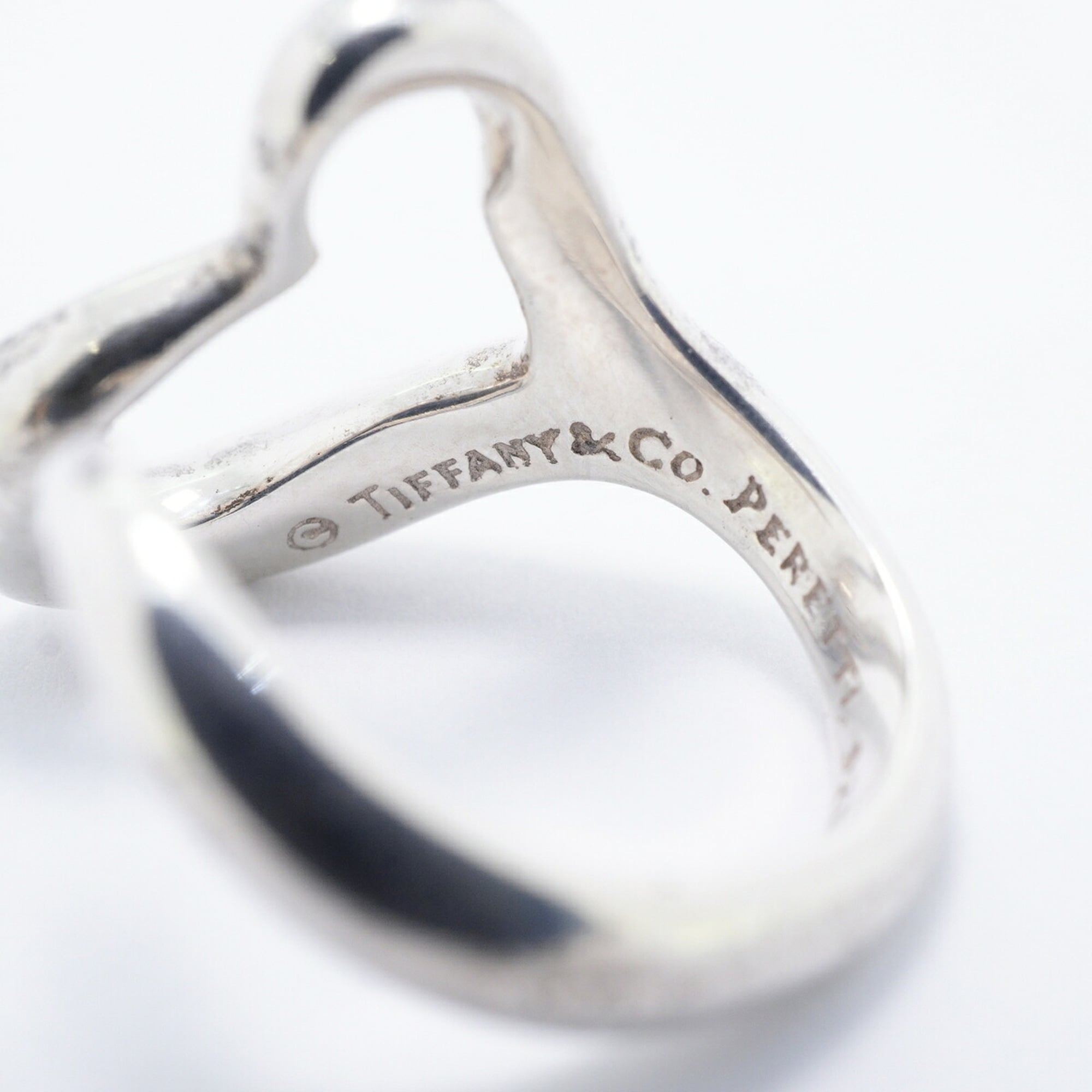 Tiffany Silver 925 Band Ring (Pre-Owned)
