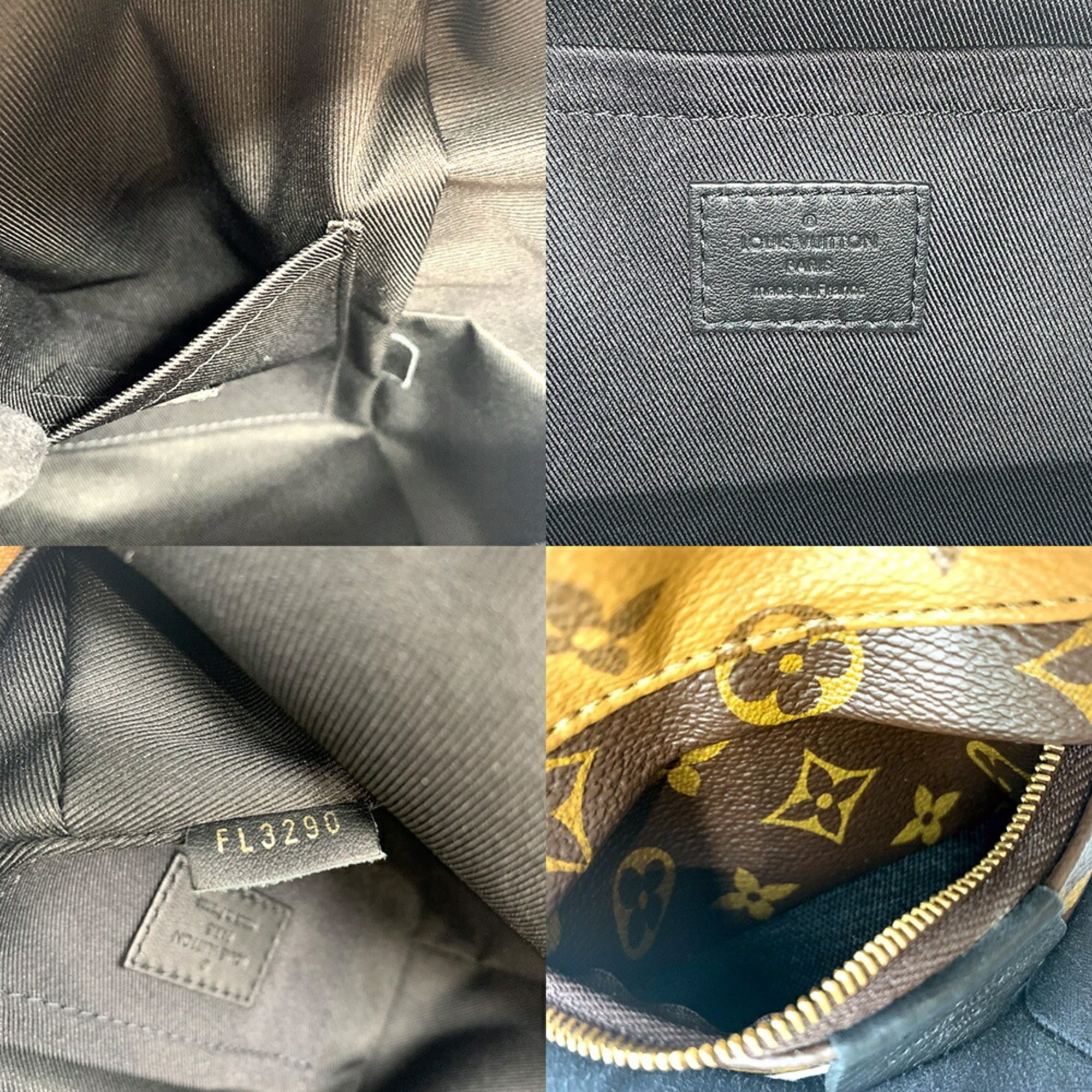 Louis Vuitton Brown Monogram Reverse Monogram Reverse Backpack (Pre-Owned)