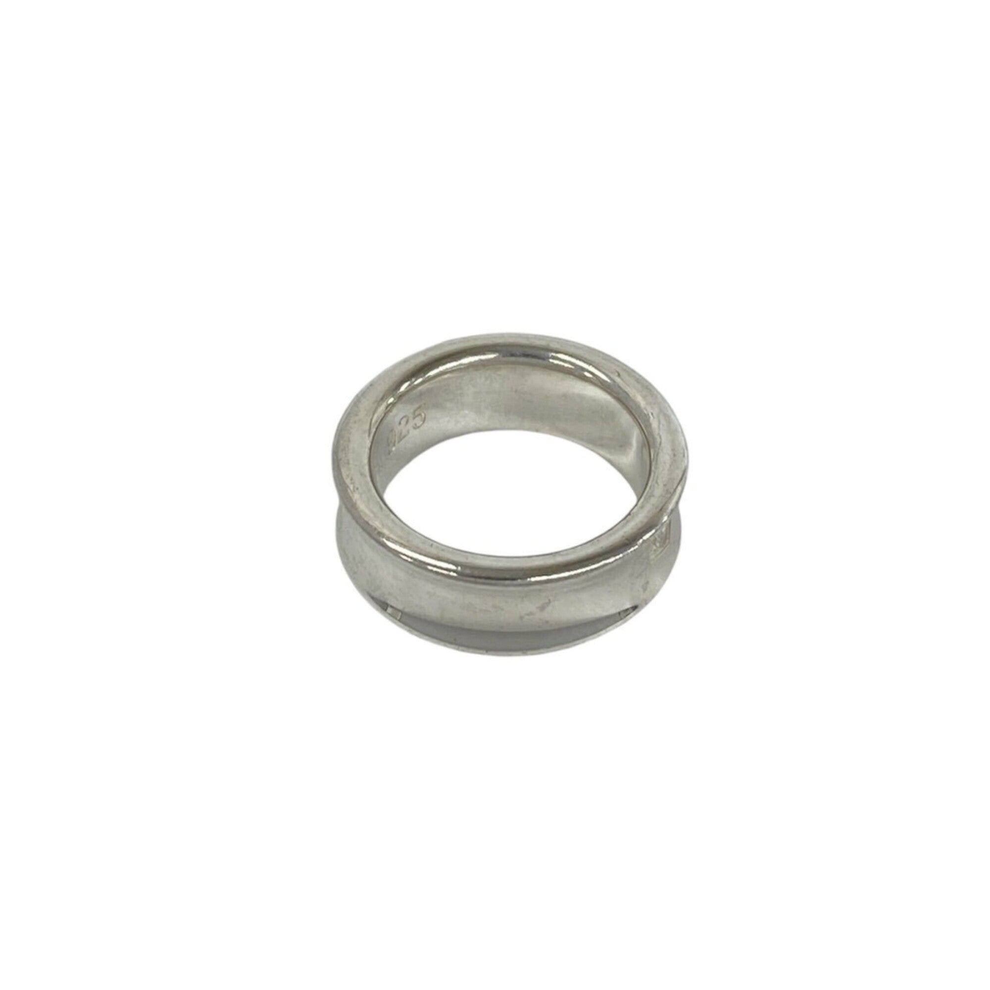 Tiffany Silver Silver 925 Band Ring (Pre-Owned)