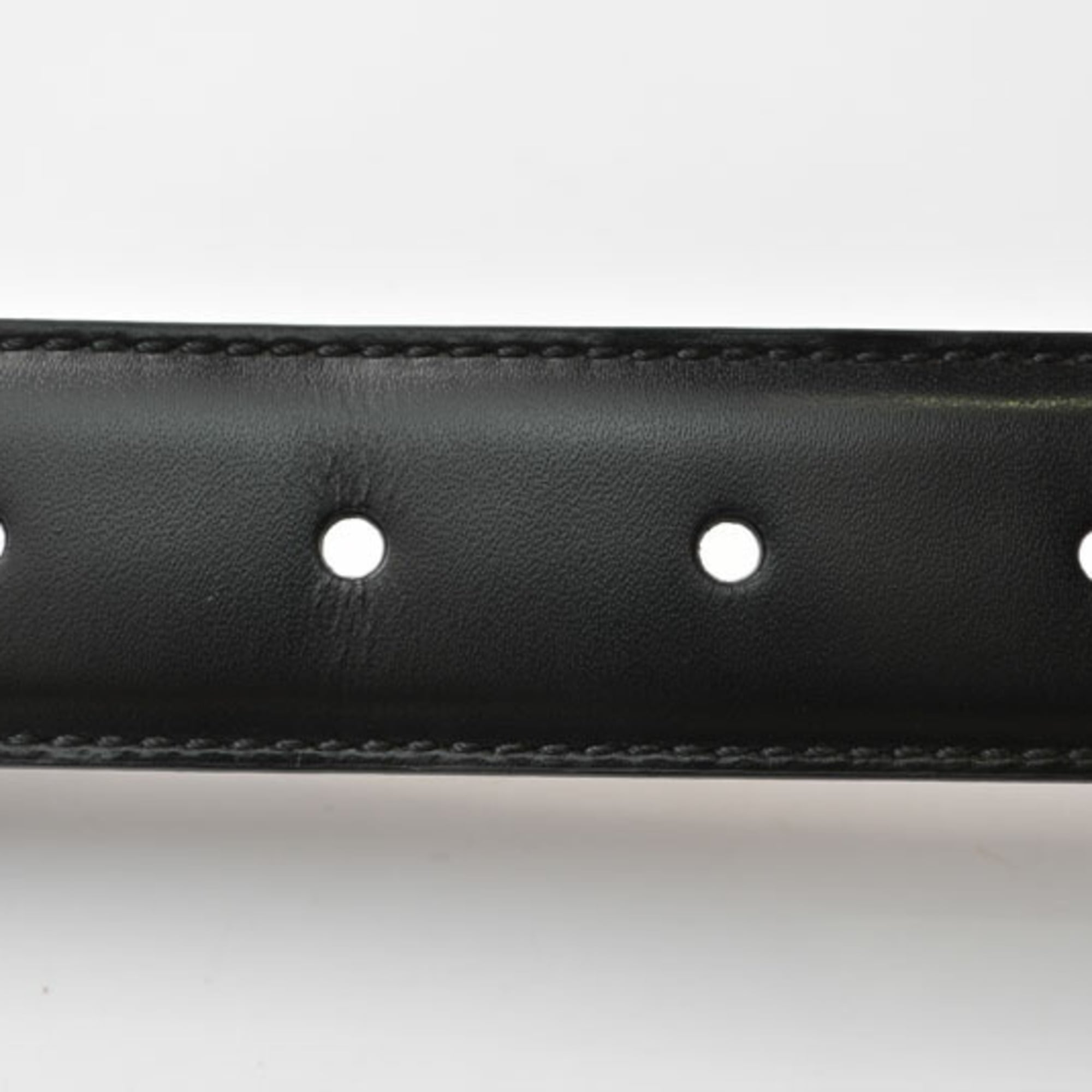 Salvatore Ferragamo Black Brown Standard Belt (Pre-Owned)