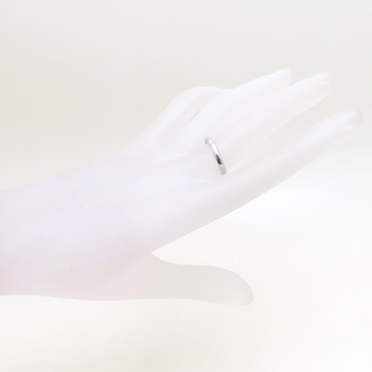 Tiffany Platinum Platinum Band Ring (Pre-Owned)