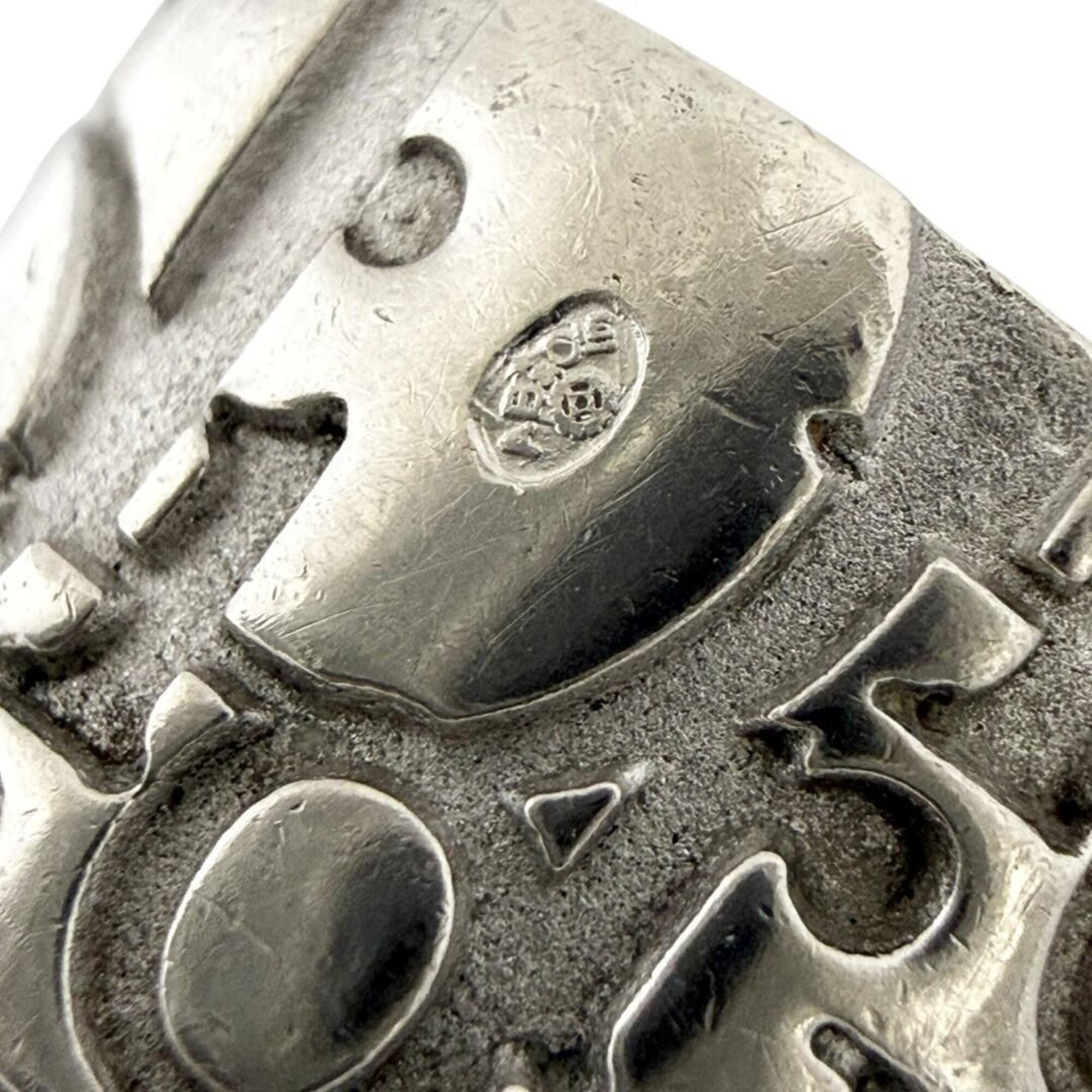Christian Dior Silver Silver 925 Band Ring (Pre-Owned)
