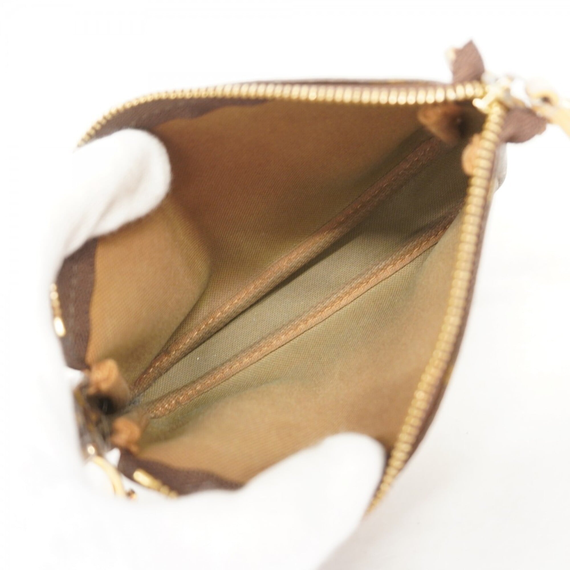 Louis Vuitton Brown Pouch (Pre-Owned)