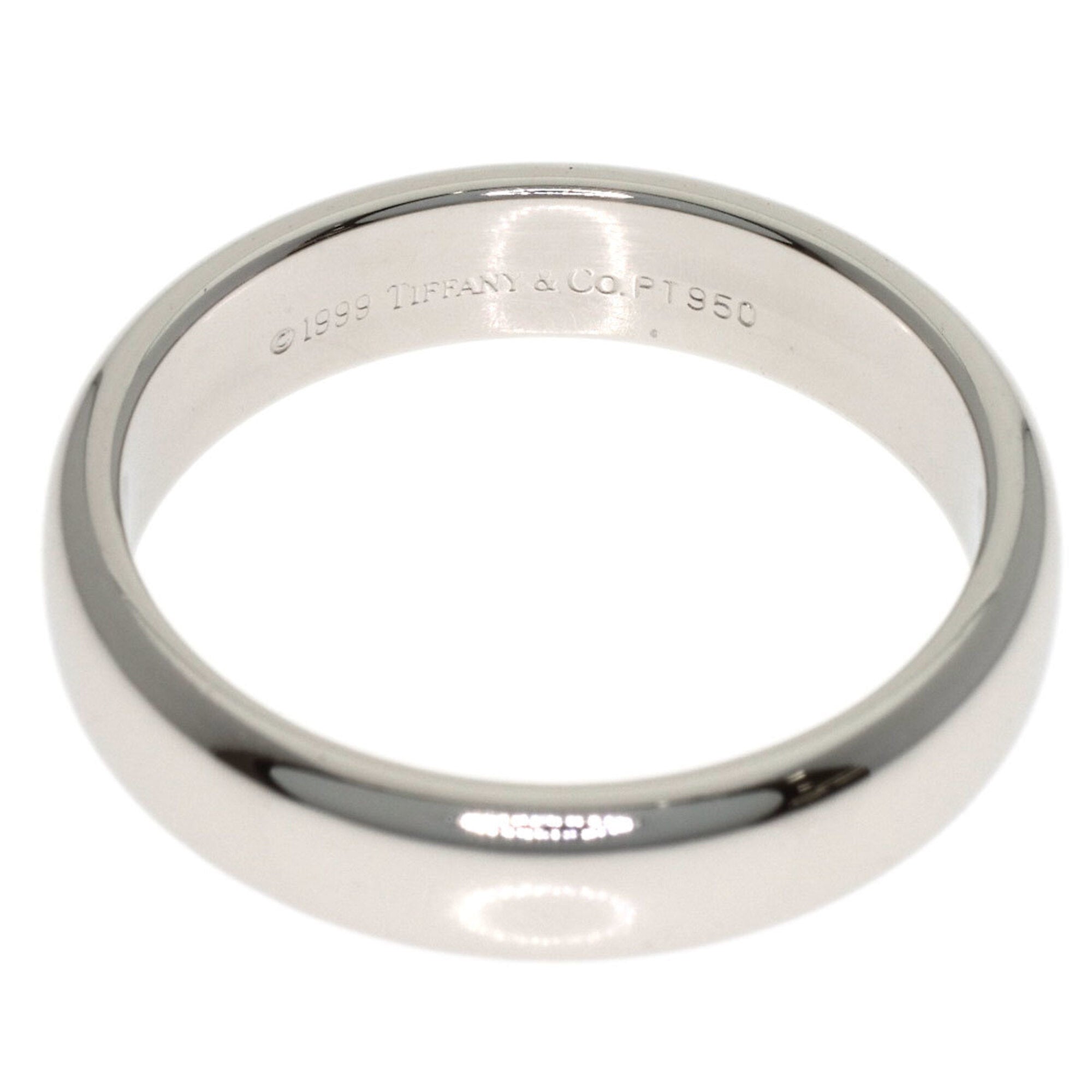 Tiffany Platinum 950 Band Ring (Pre-Owned)