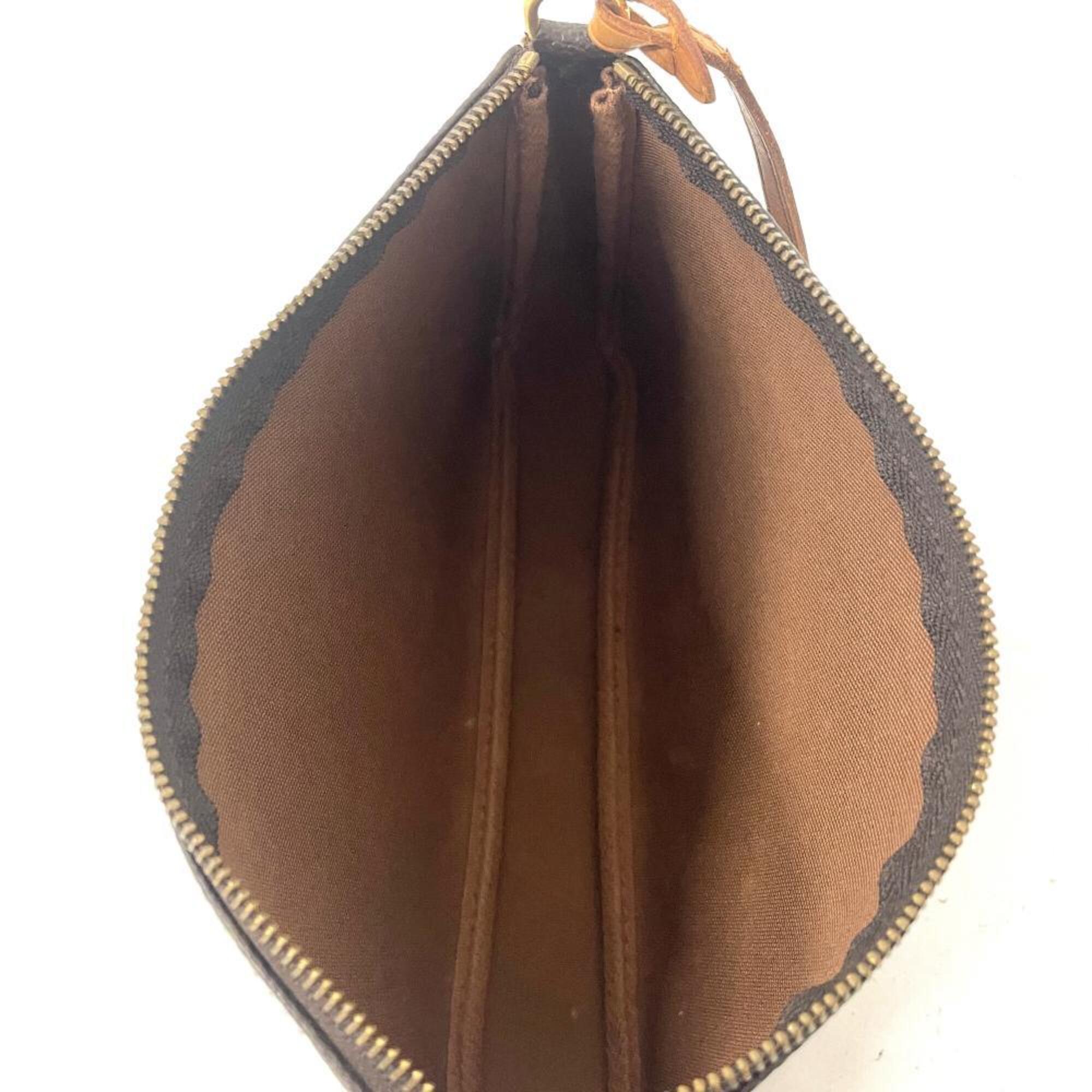 Louis Vuitton Brown Monogram Monogram Handbag Pochette Pouch (Pre-Owned)