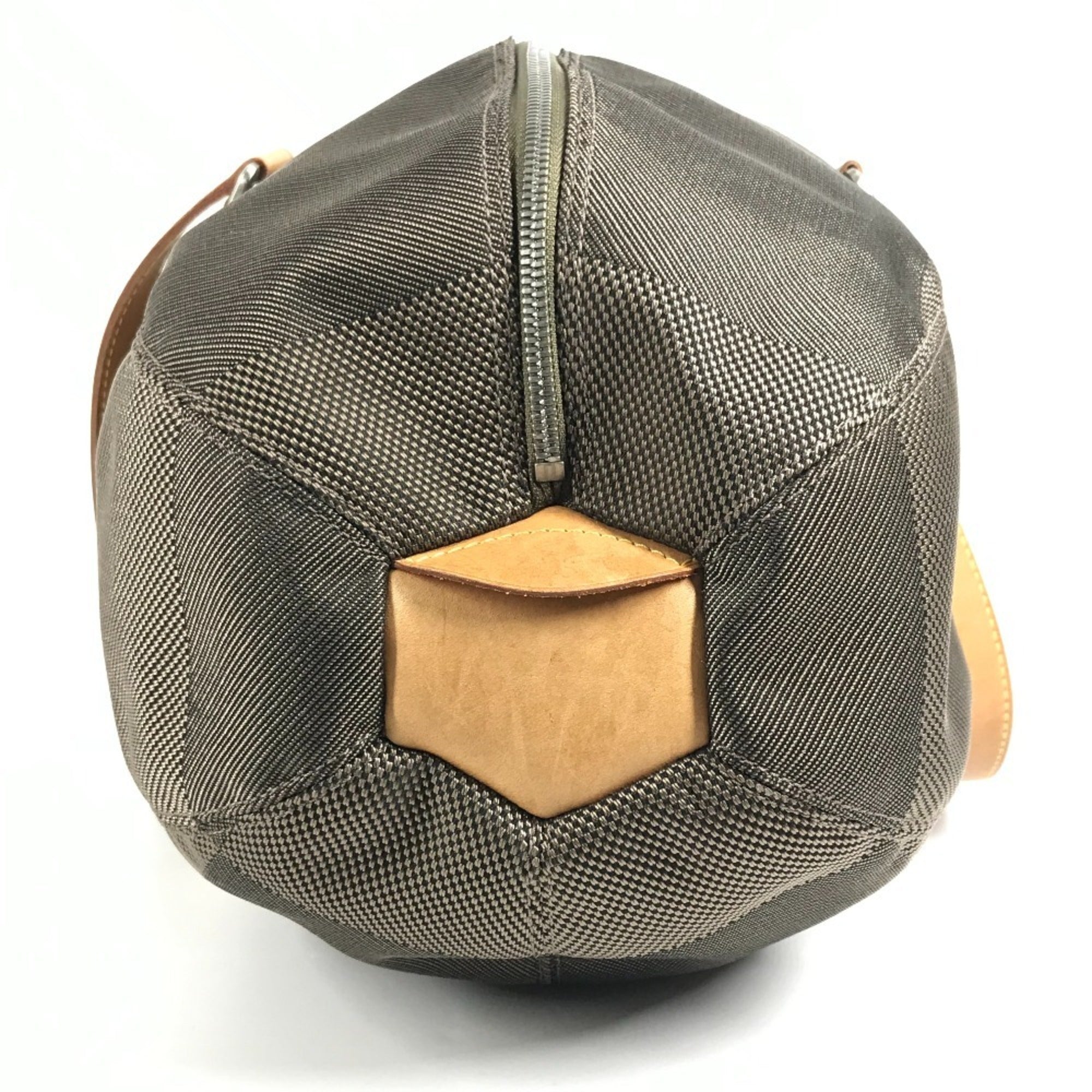 Louis Vuitton Khaki Damier Geant Boston Bag Shoulder Bag (Pre-Owned)