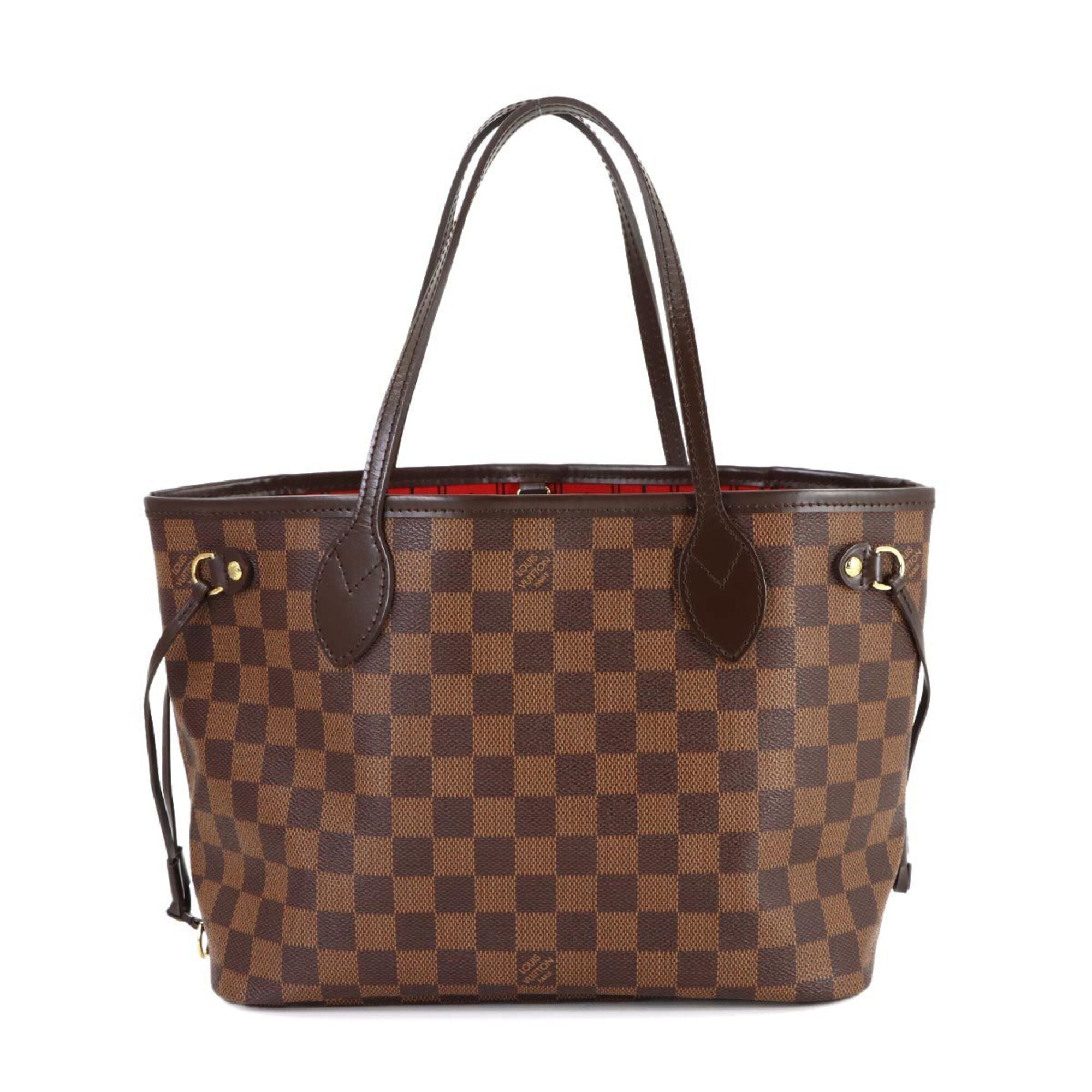 Louis Vuitton Ebene Damier Canvas Handbag Tote Bag (Pre-Owned)