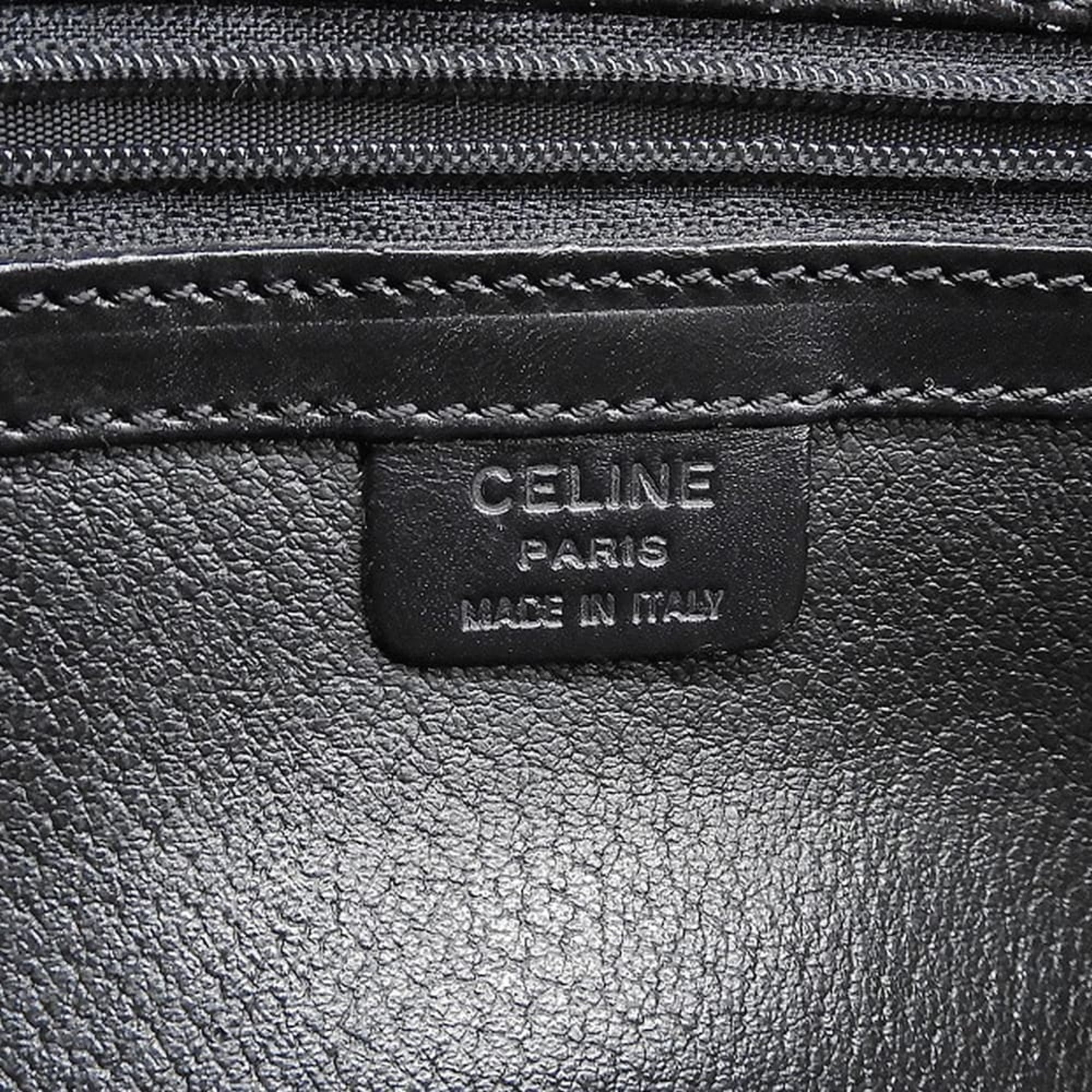 Celine Brown Pvc Shoulder Bag (Pre-Owned)