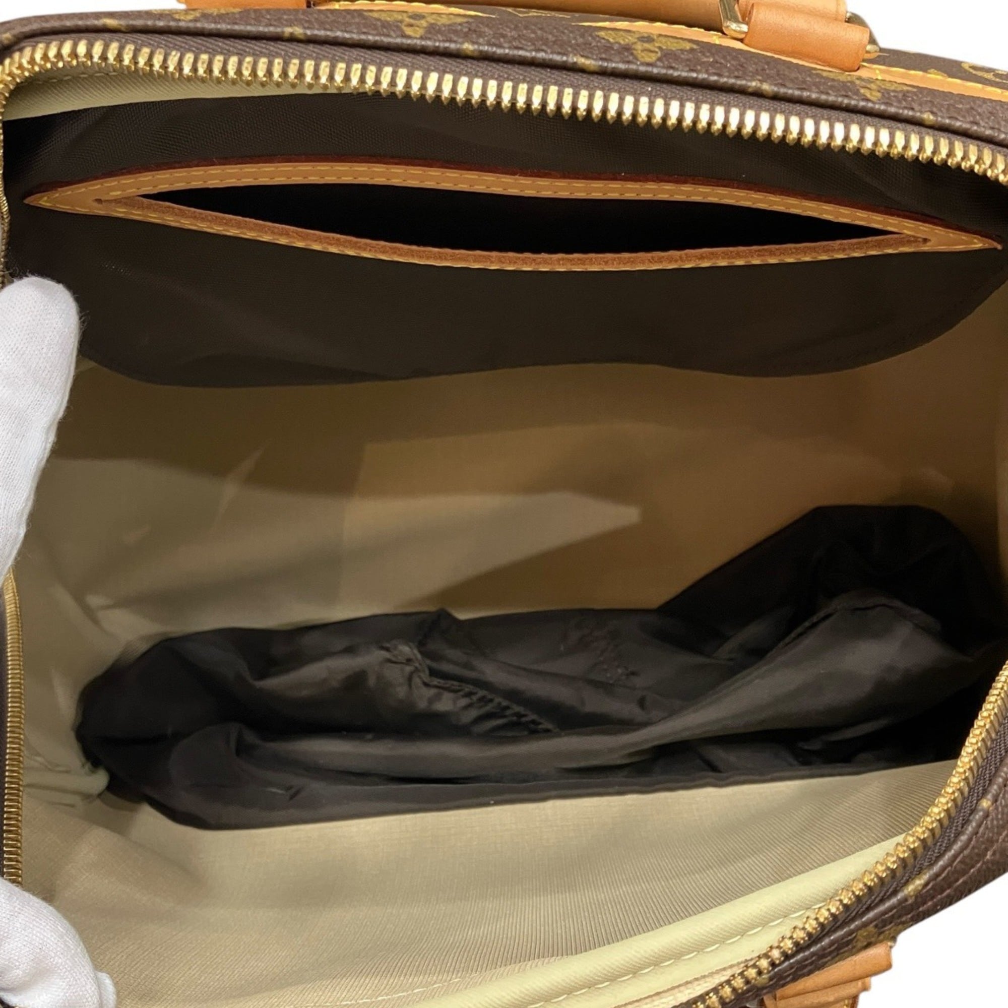 Louis Vuitton Brown Monogram Monogram Boston Bag (Pre-Owned)