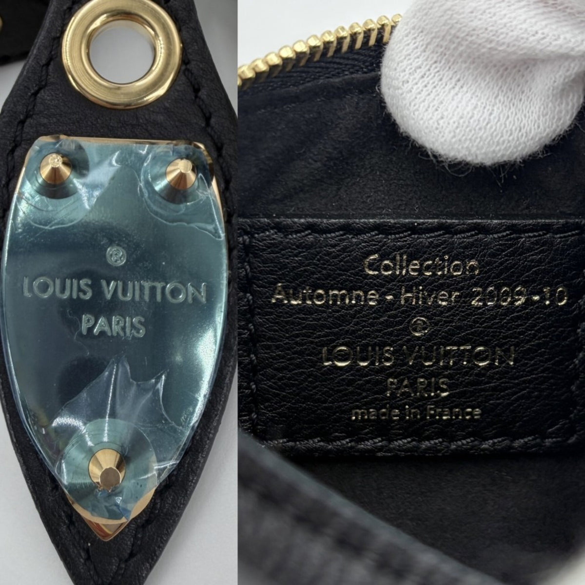 Louis Vuitton Black Brown Monogram Eclipse Leather Handbag (Pre-Owned)
