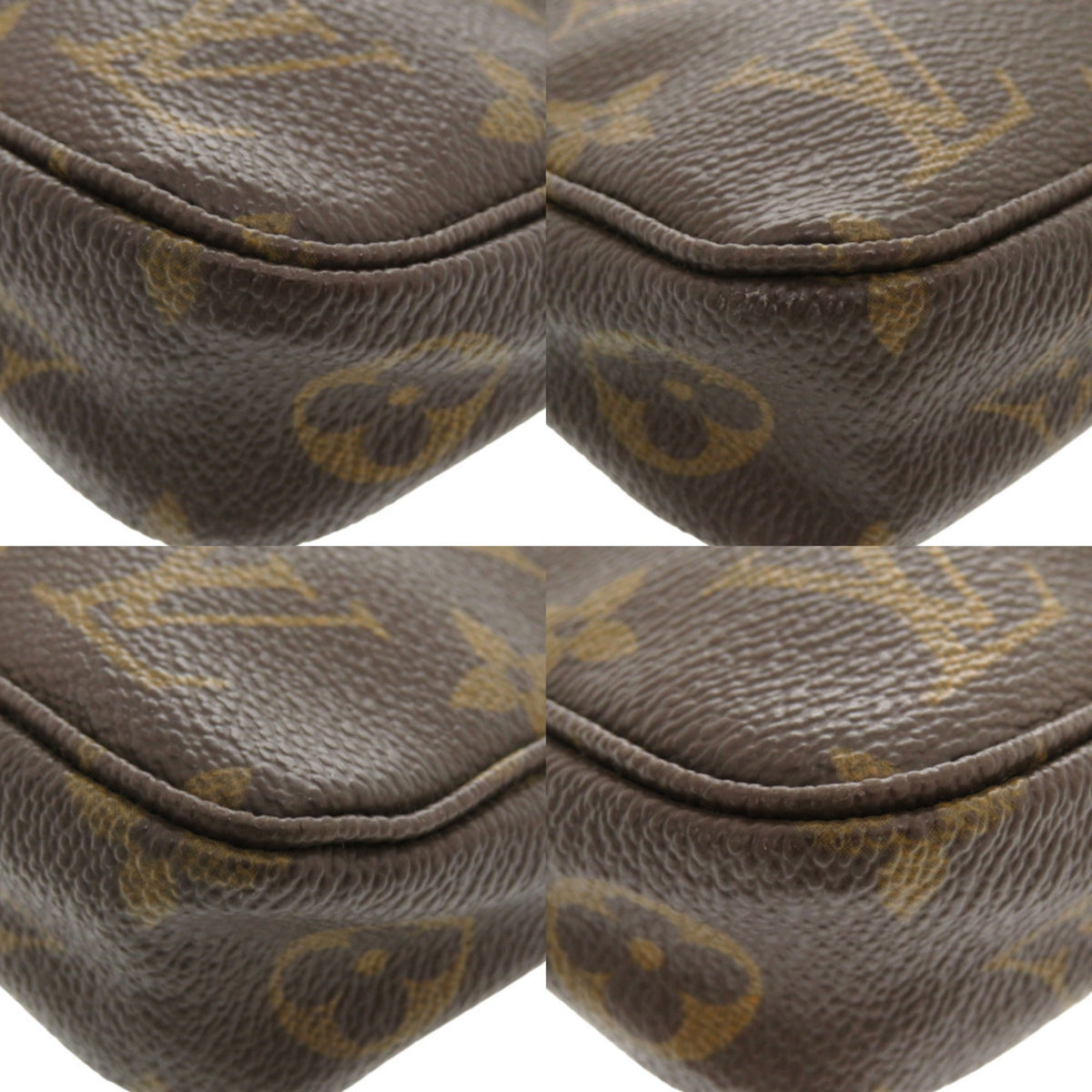 Louis Vuitton Brown Monogram Pochette Pouch (Pre-Owned)