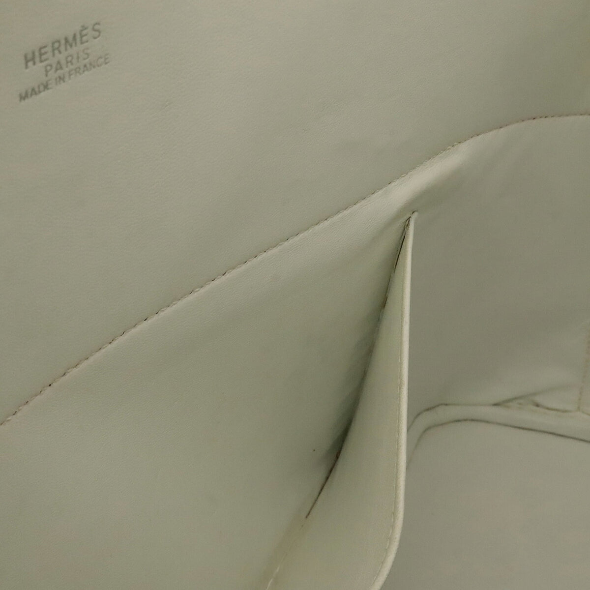 Hermes Beige Handbag Shoulder Bag (Pre-Owned)