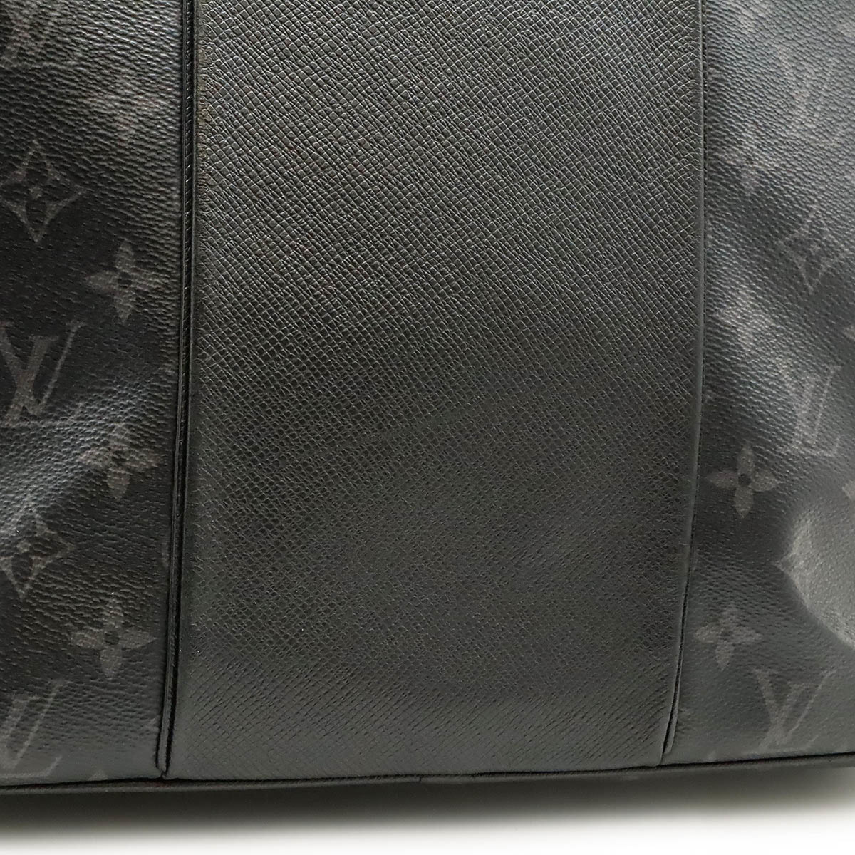 Louis Vuitton Monogram Eclipse Noir Monogram Eclipse Taiga Leather Shoulder Bag Tote Bag (Pre-Owned)