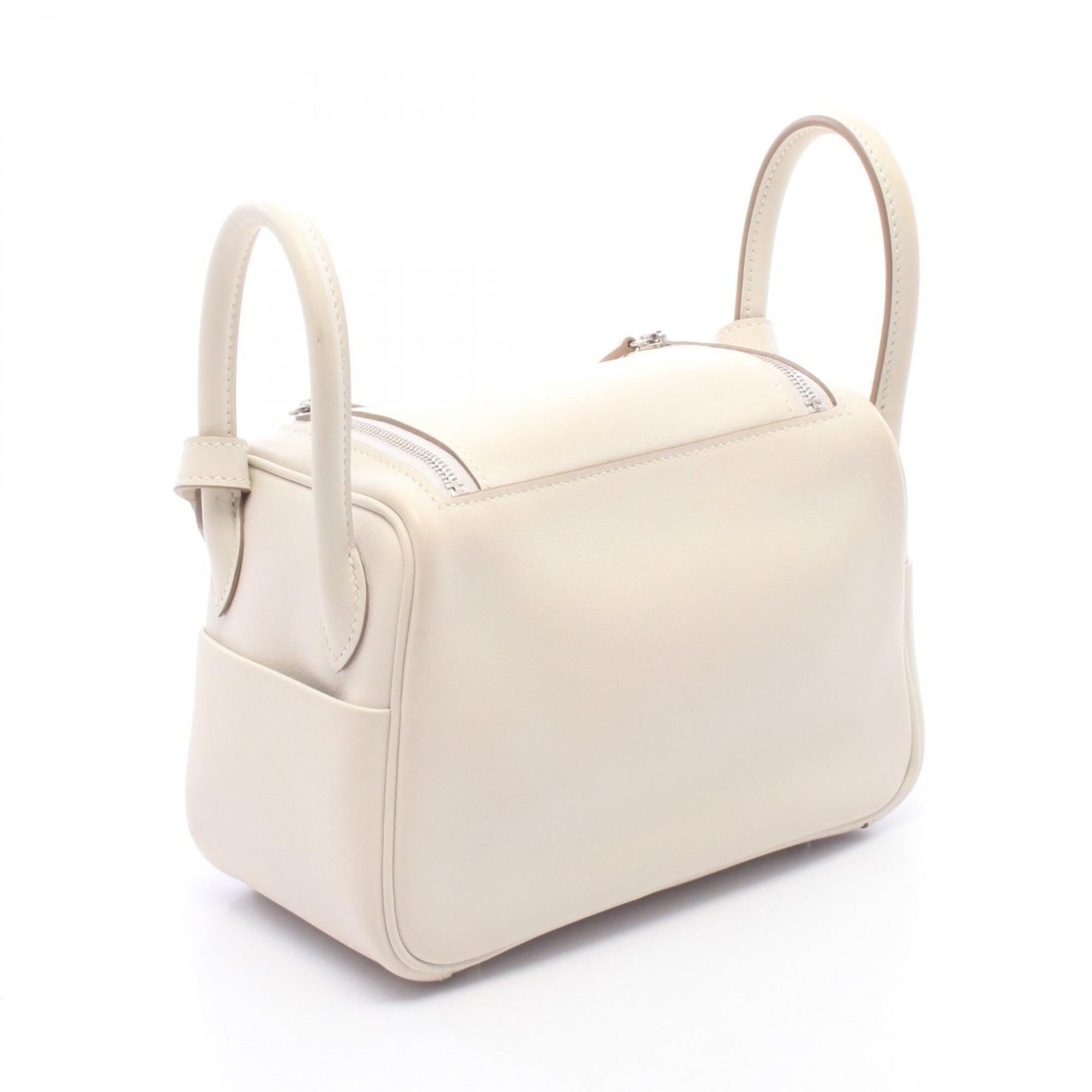 Hermes Gray Swift Leather Leather Handbag Shoulder Bag (Pre-Owned)
