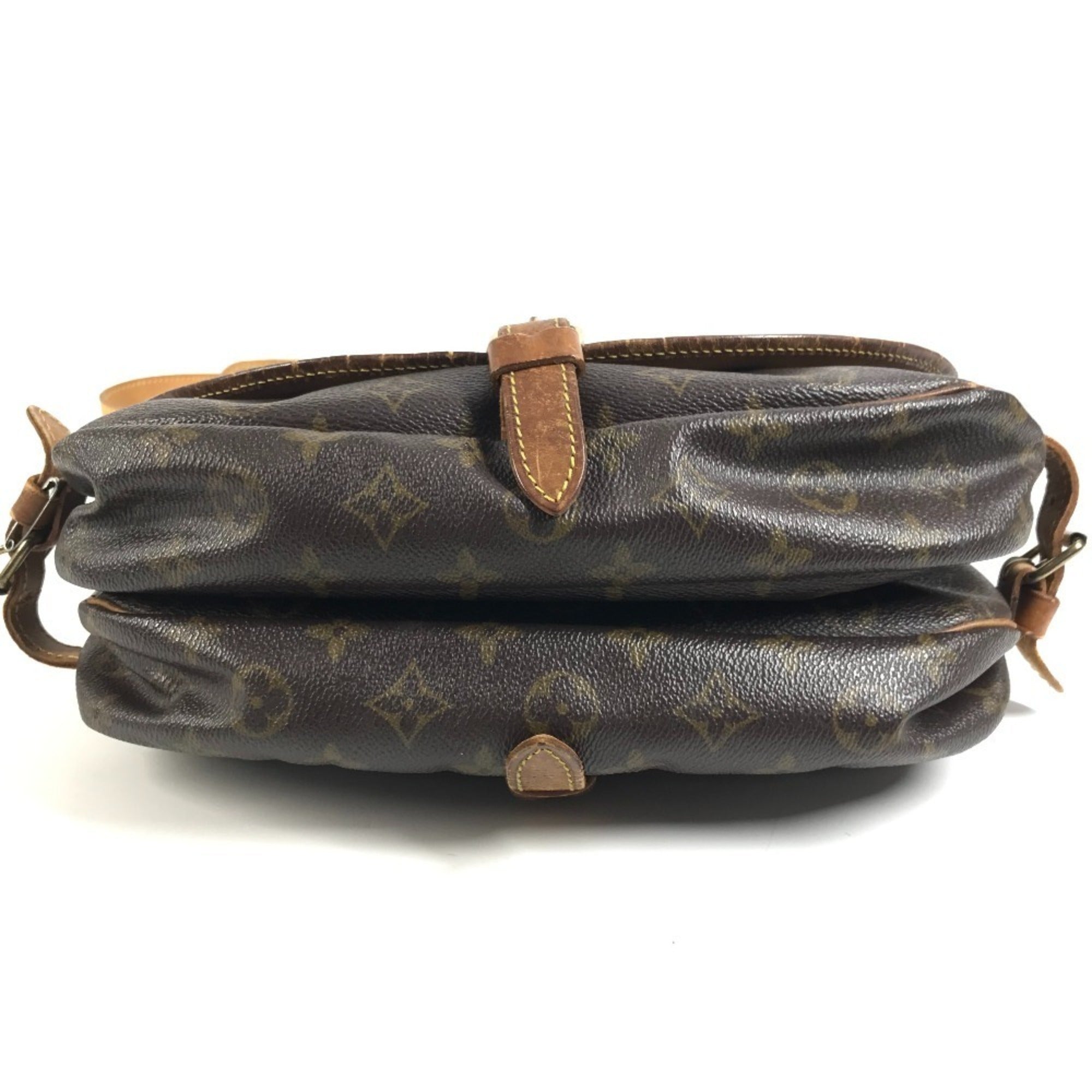 Louis Vuitton Brown Monogram Shoulder Bag (Pre-Owned)