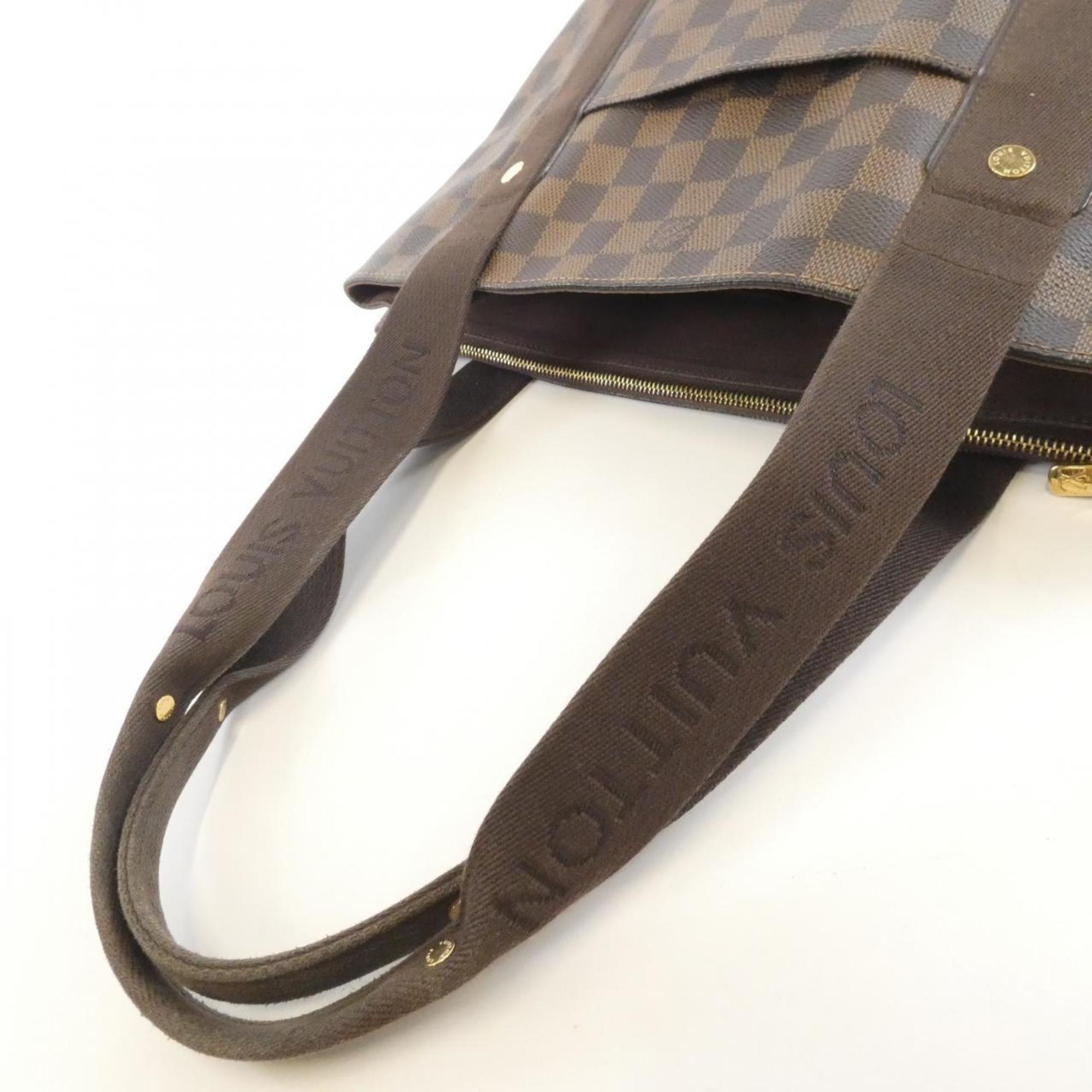 Louis Vuitton Brown Coated Canvas Handbag (Pre-Owned)