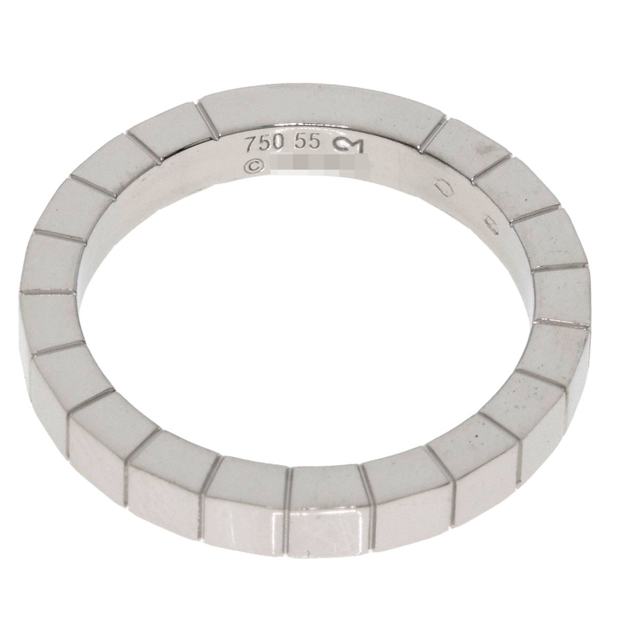 Cartier Lanieres White Gold White Gold (18K) Band Ring (Pre-Owned)