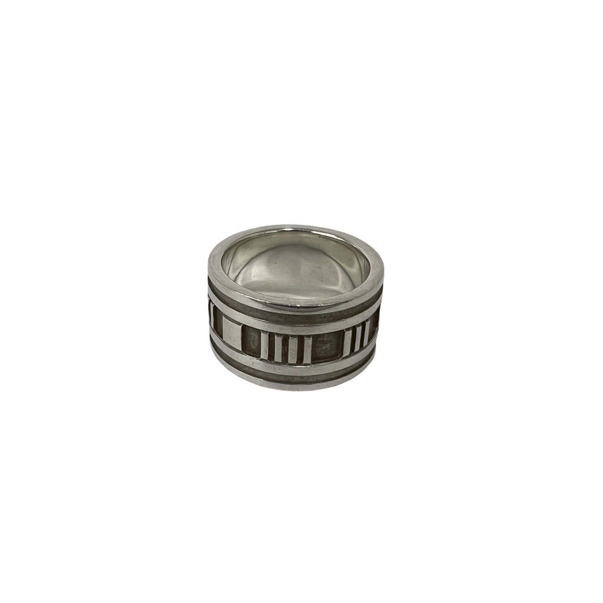 Tiffany Silver Silver 925 Band Ring (Pre-Owned)