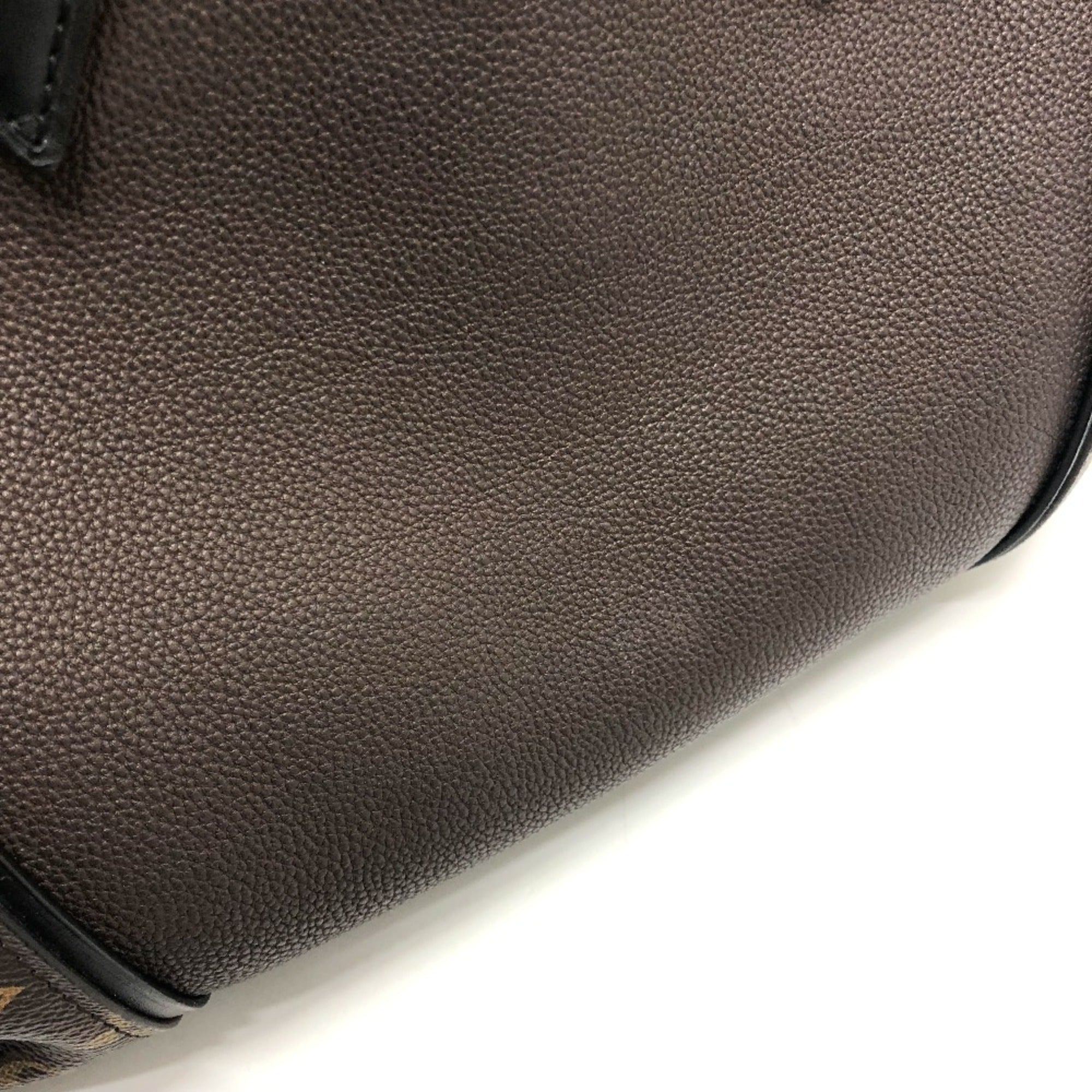 Louis Vuitton Brown Chocolat Monogram Canvas Cuir Ombre Leather Handbag (Pre-Owned)