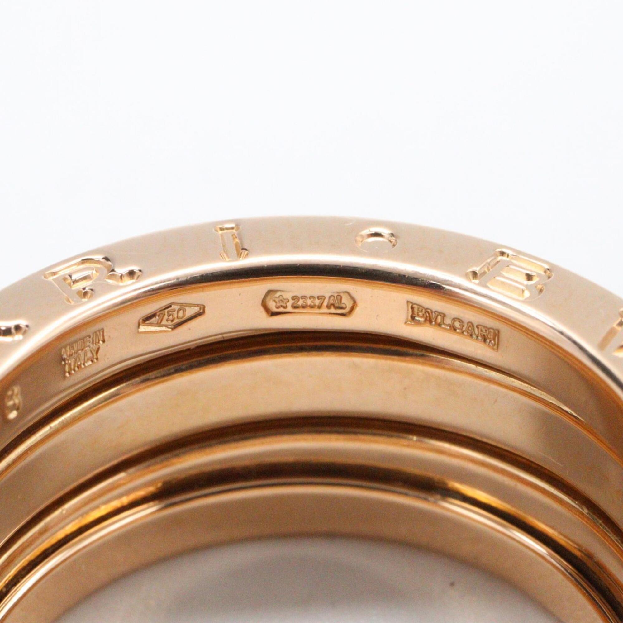 Bvlgari Gold Pink Gold (18K) Band Ring (Pre-Owned)
