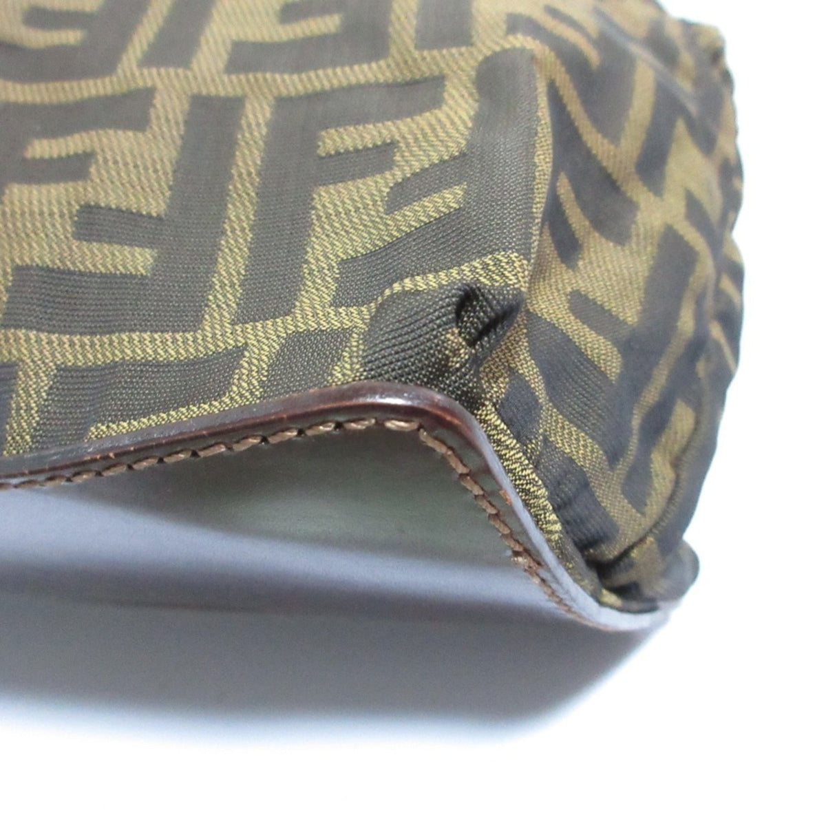 Fendi Zucca Brown Canvas Tote Bag (Pre-Owned)