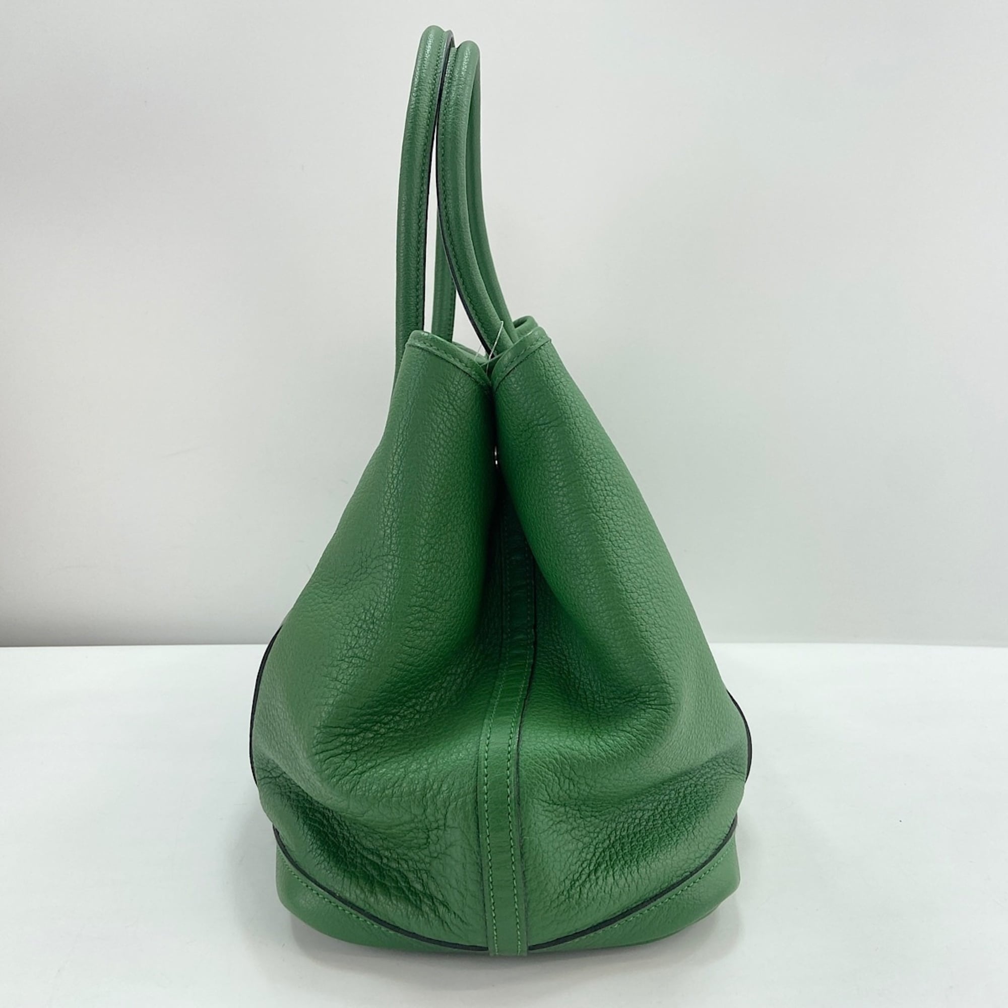 Hermes Garden Green Handbag (Pre-Owned)