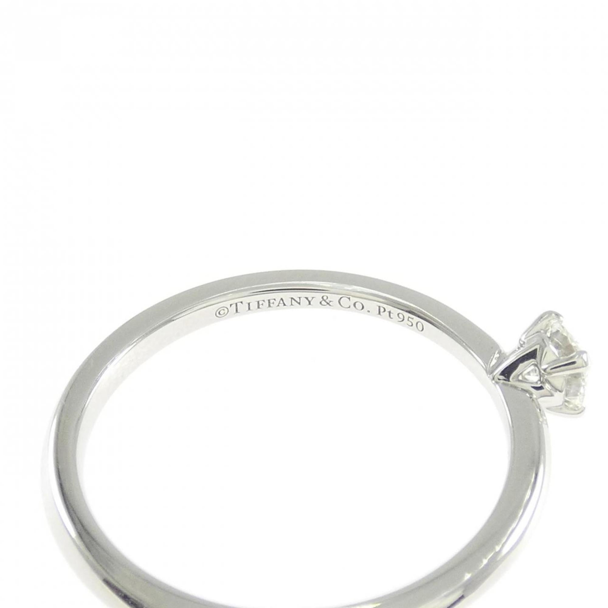 Tiffany Platinum 950 Band Ring (Pre-Owned)