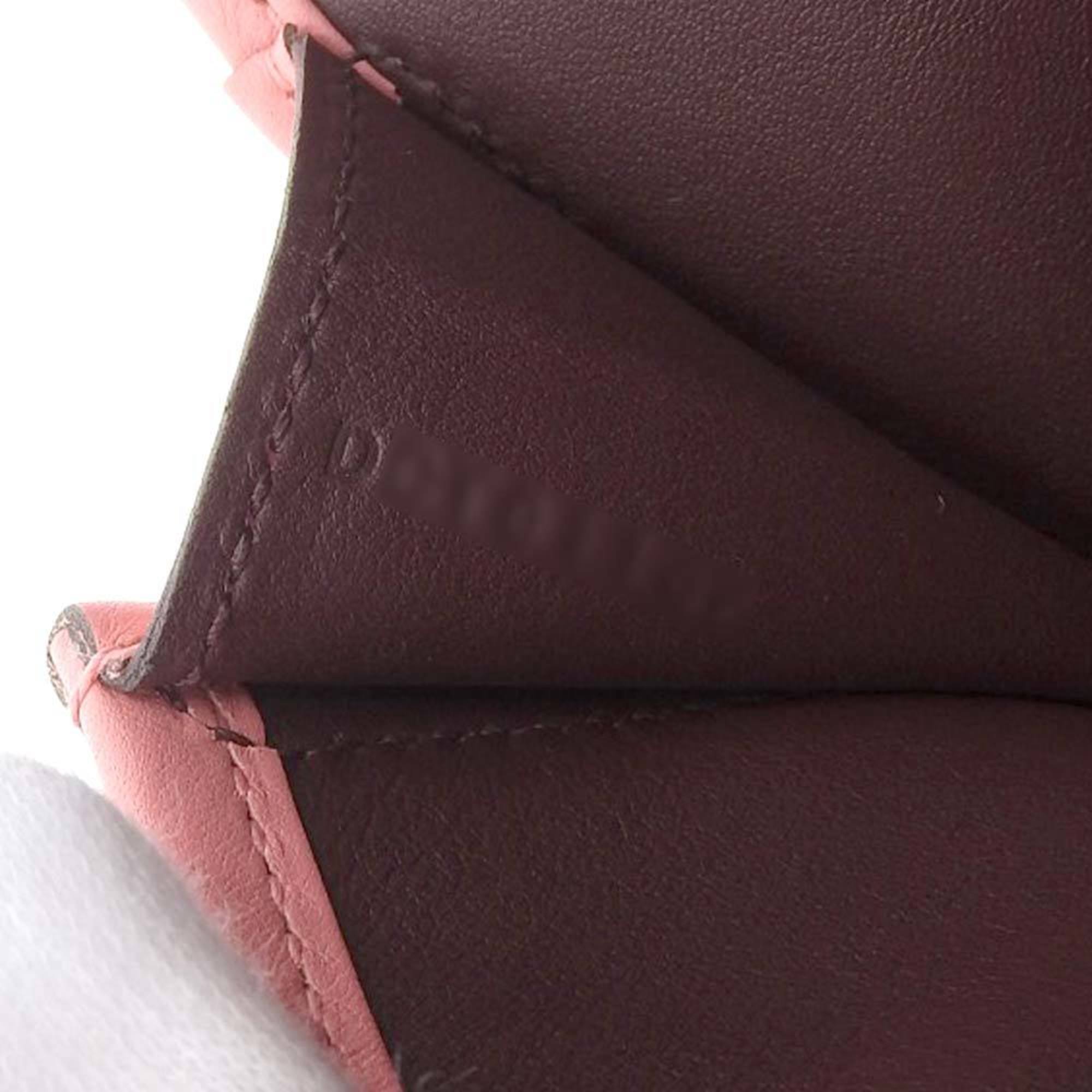 Hermes Pink Swift Leather Clutch Bag (Pre-Owned)