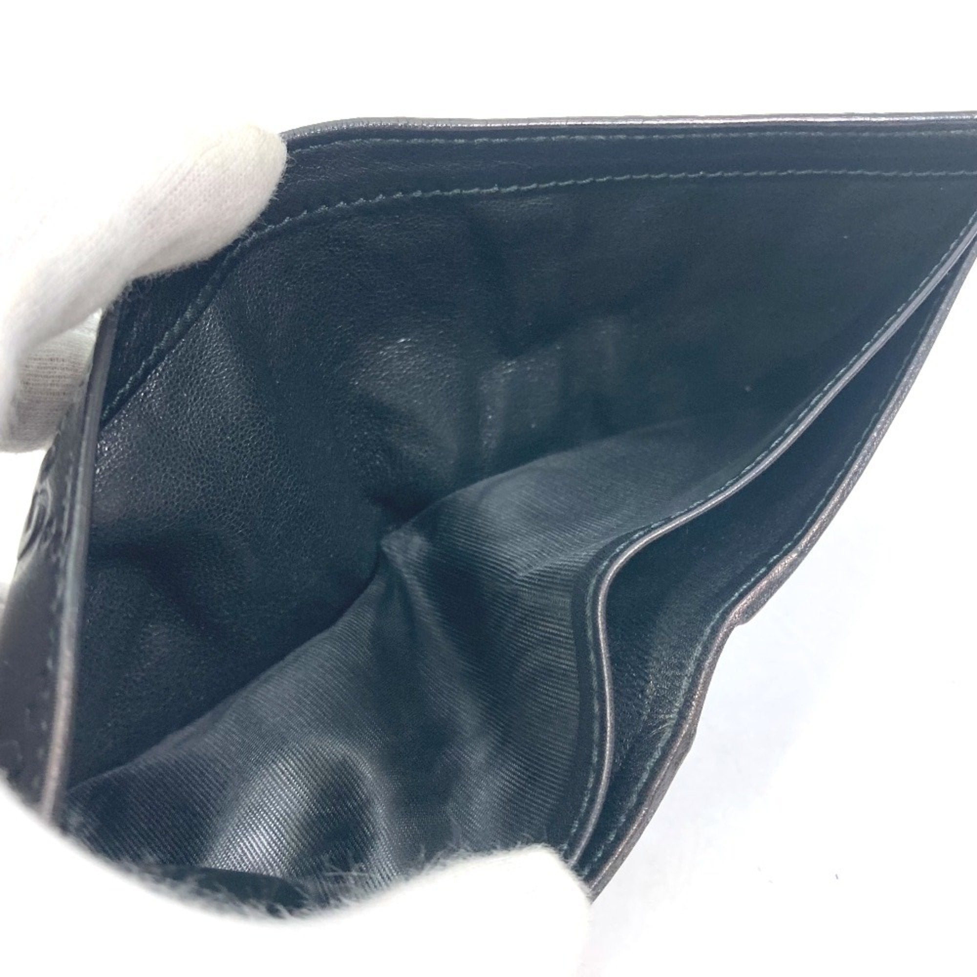 Gucci Black Leather Wallet (Bi-Fold) (Pre-Owned)