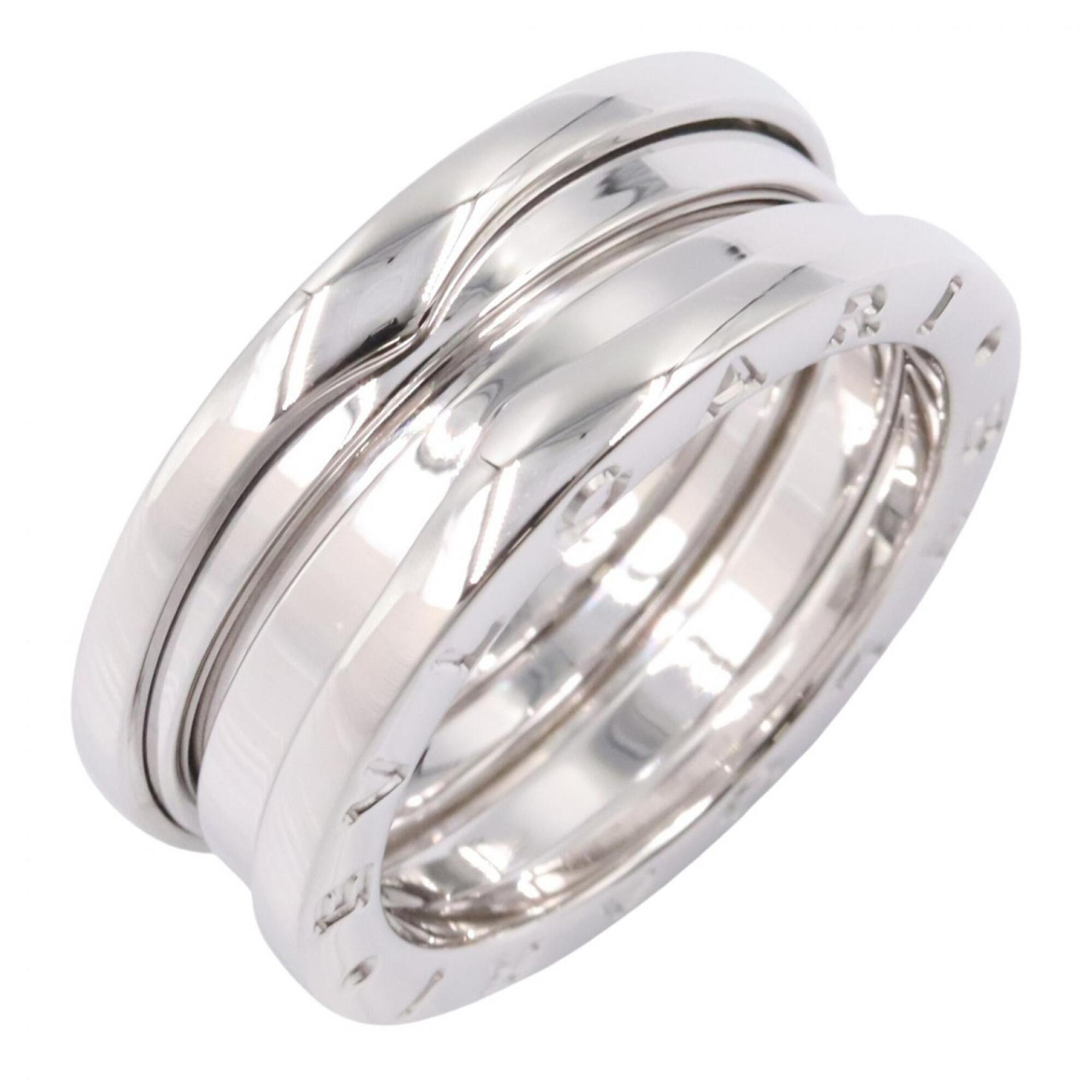 Bvlgari Silver White Gold (18K) Band Ring (Pre-Owned)