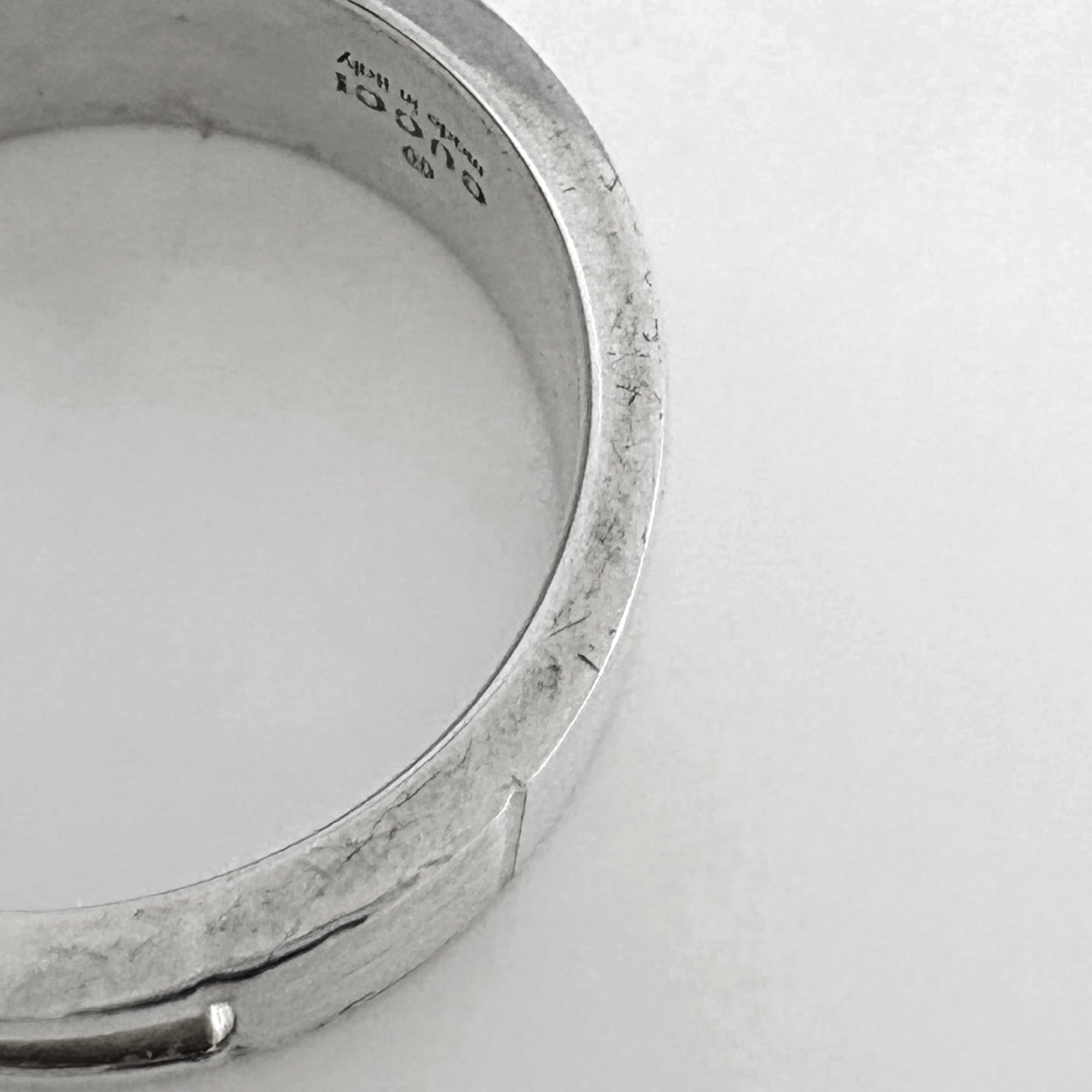 Gucci Silver Silver 925 Band Ring (Pre-Owned)