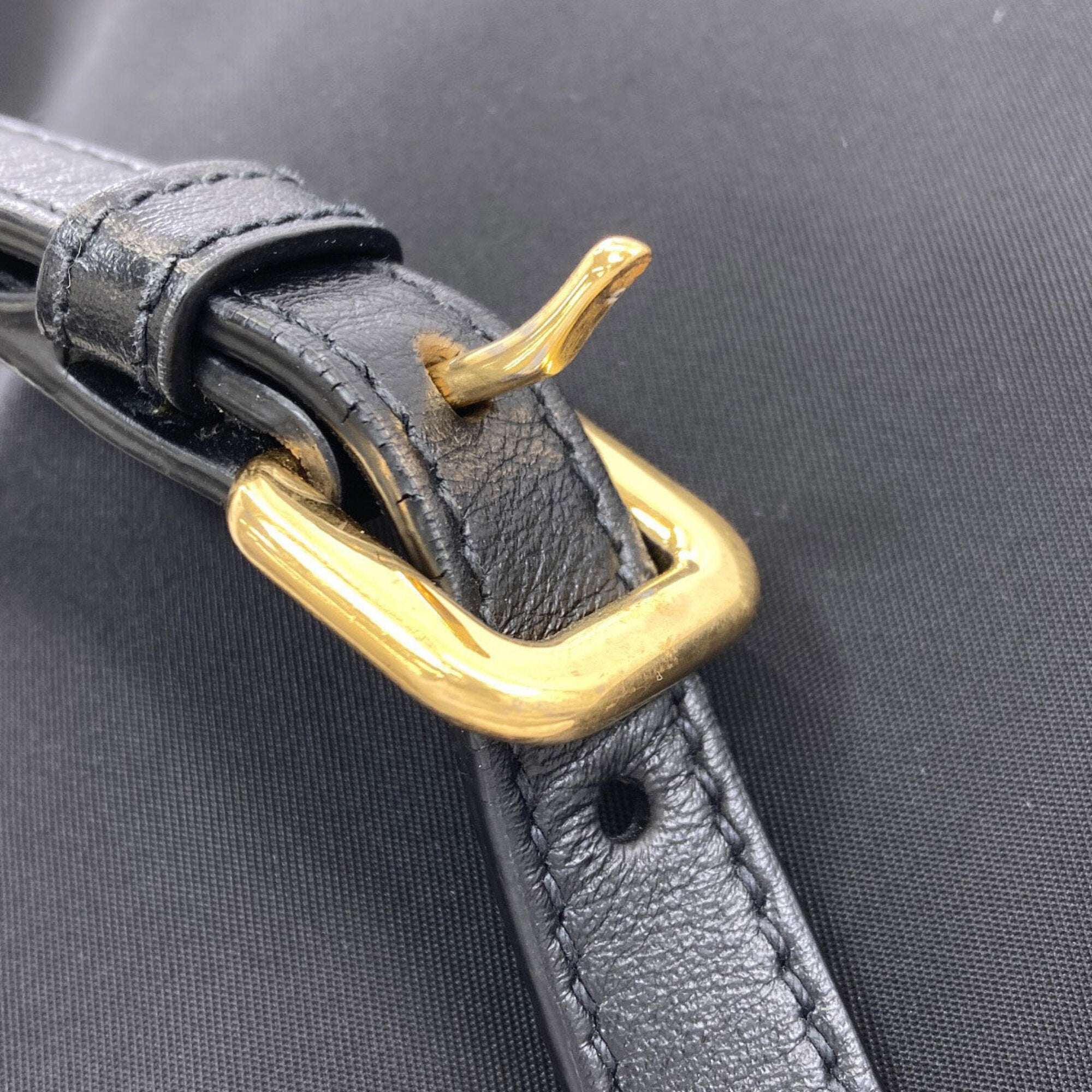 Prada Black Nylon Backpack (Pre-Owned)