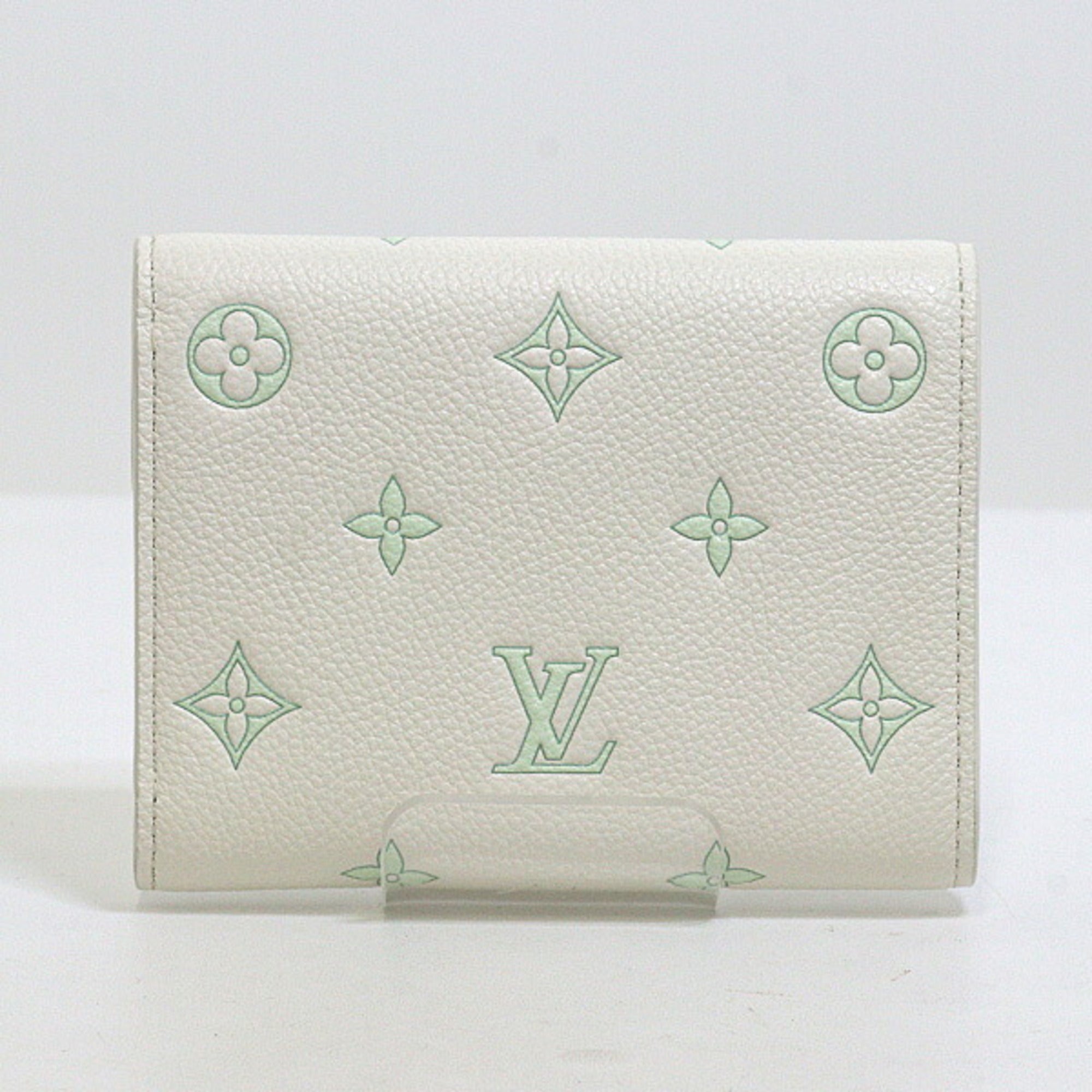 Louis Vuitton Monogram Empreinte Monogram Empreinte Wallet (Tri-Fold) (Pre-Owned)