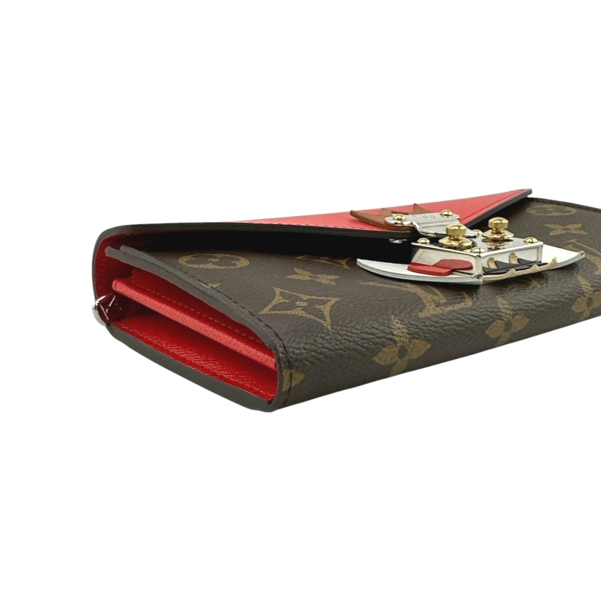 Louis Vuitton Monogram Brown Monogram Long Wallet (Bi-Fold) (Pre-Owned)