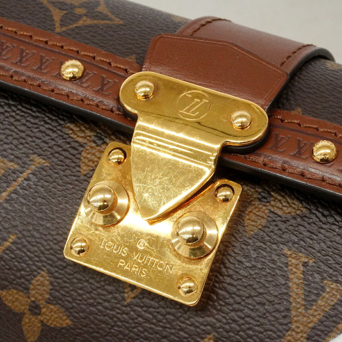 Louis Vuitton Brown Handbag (Pre-Owned)