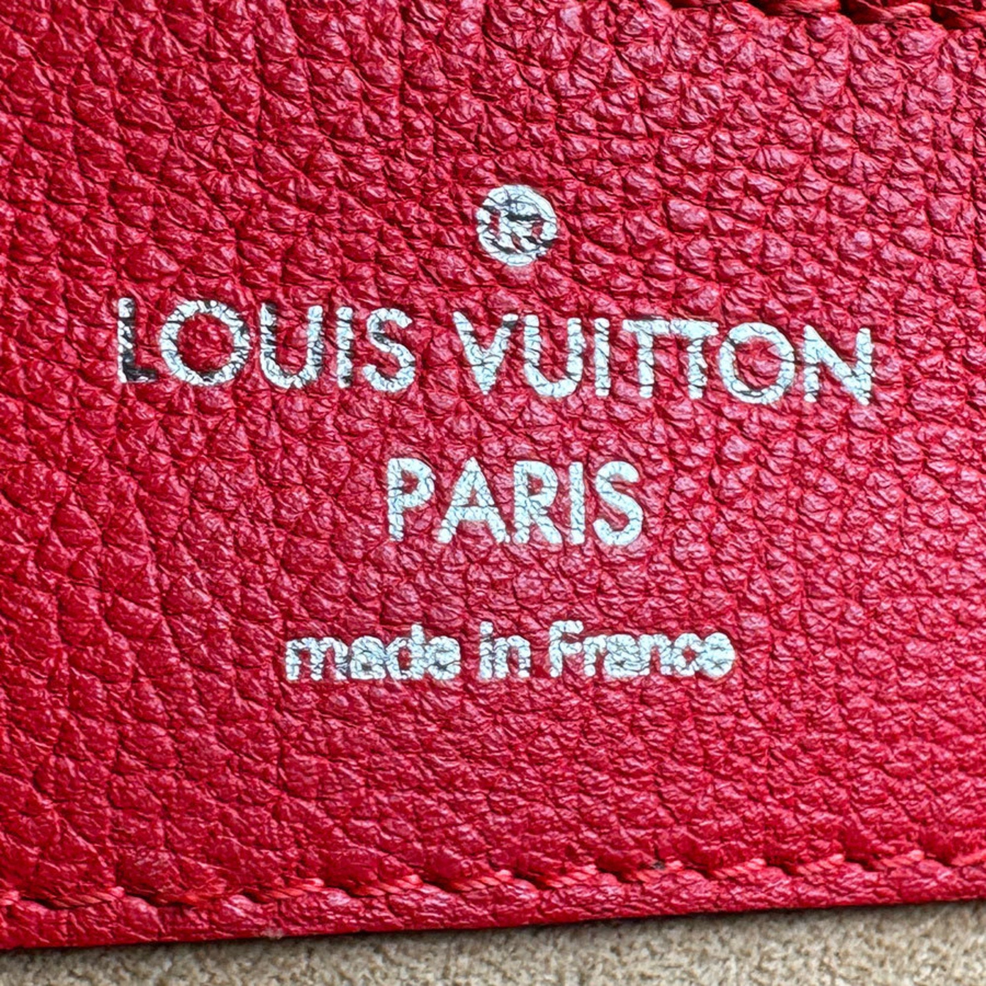 Louis Vuitton Ruby Leather Backpack (Pre-Owned)