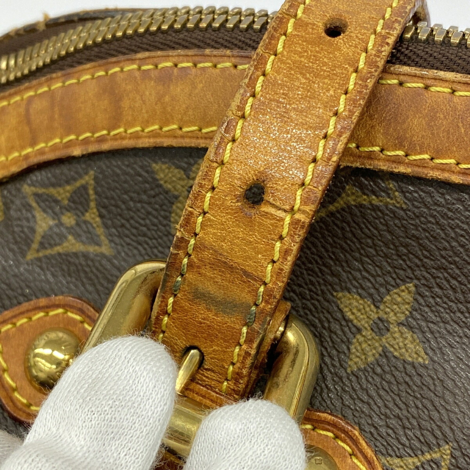 Louis Vuitton Brown Handbag (Pre-Owned)