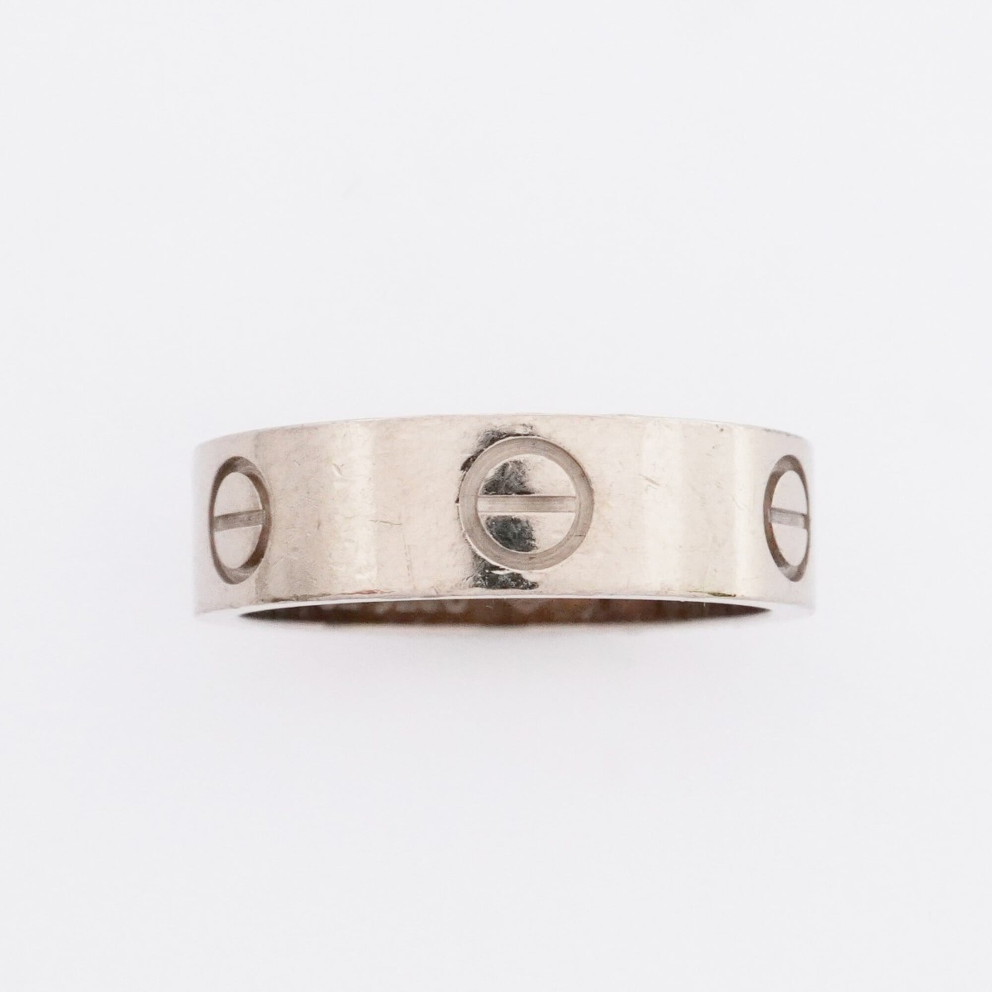 Cartier White Gold (18K) Band Ring (Pre-Owned)