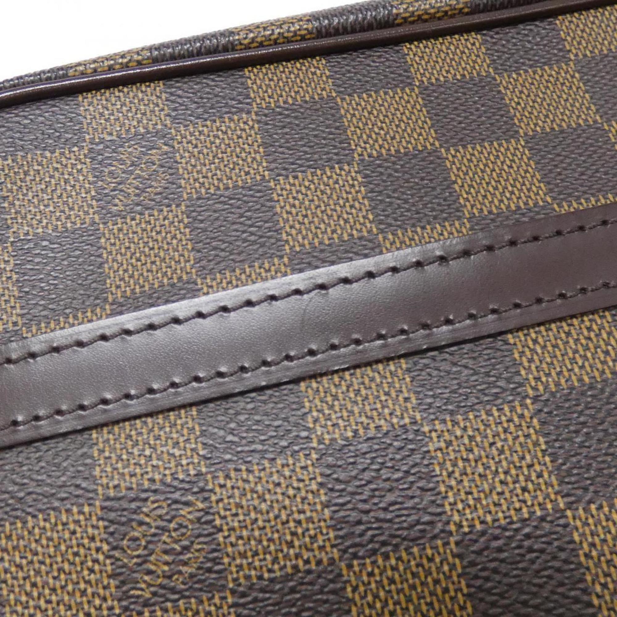 Louis Vuitton Brown Coated Canvas Shoulder Bag (Pre-Owned)