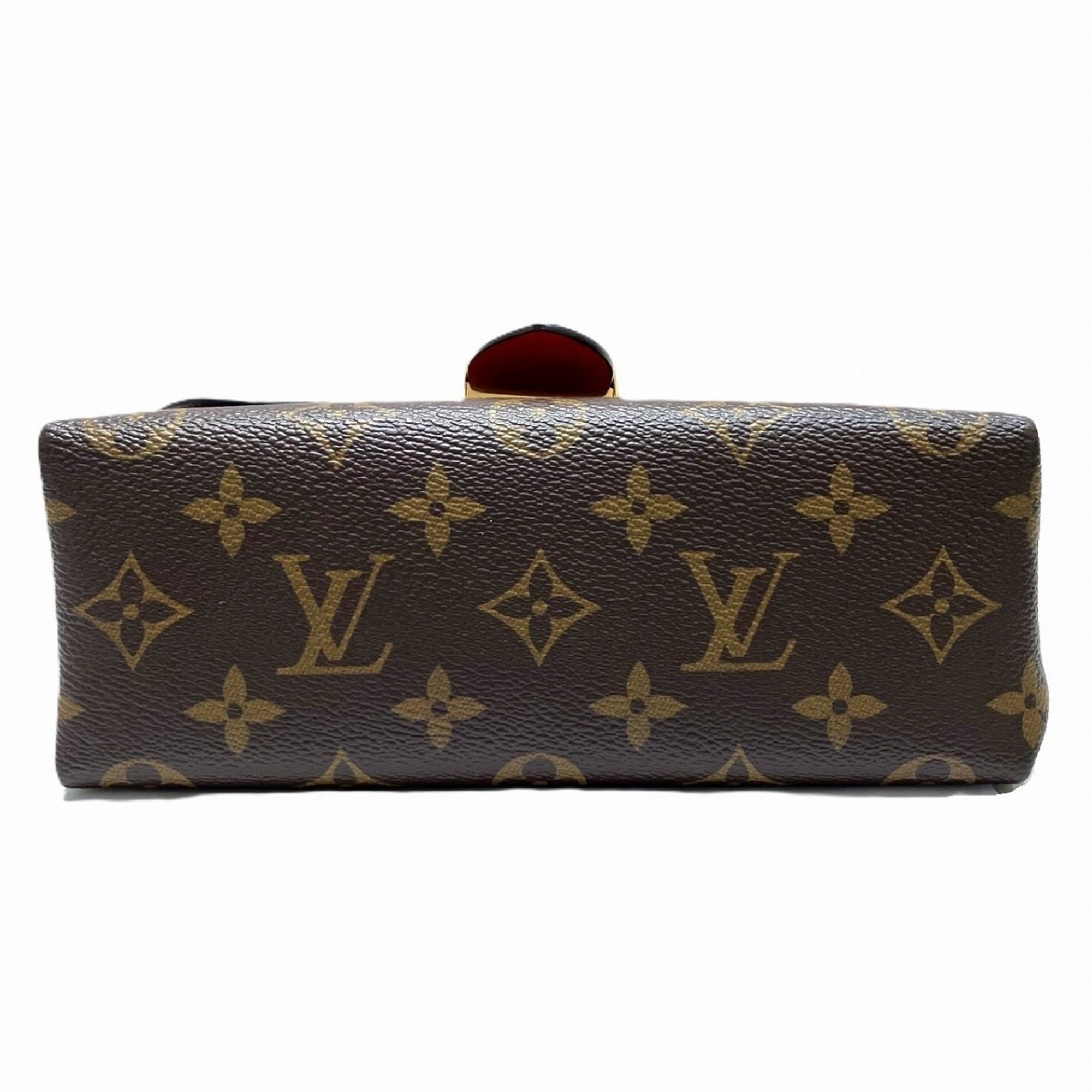 Louis Vuitton Brown Monogram Leather Pvc Handbag (Pre-Owned)