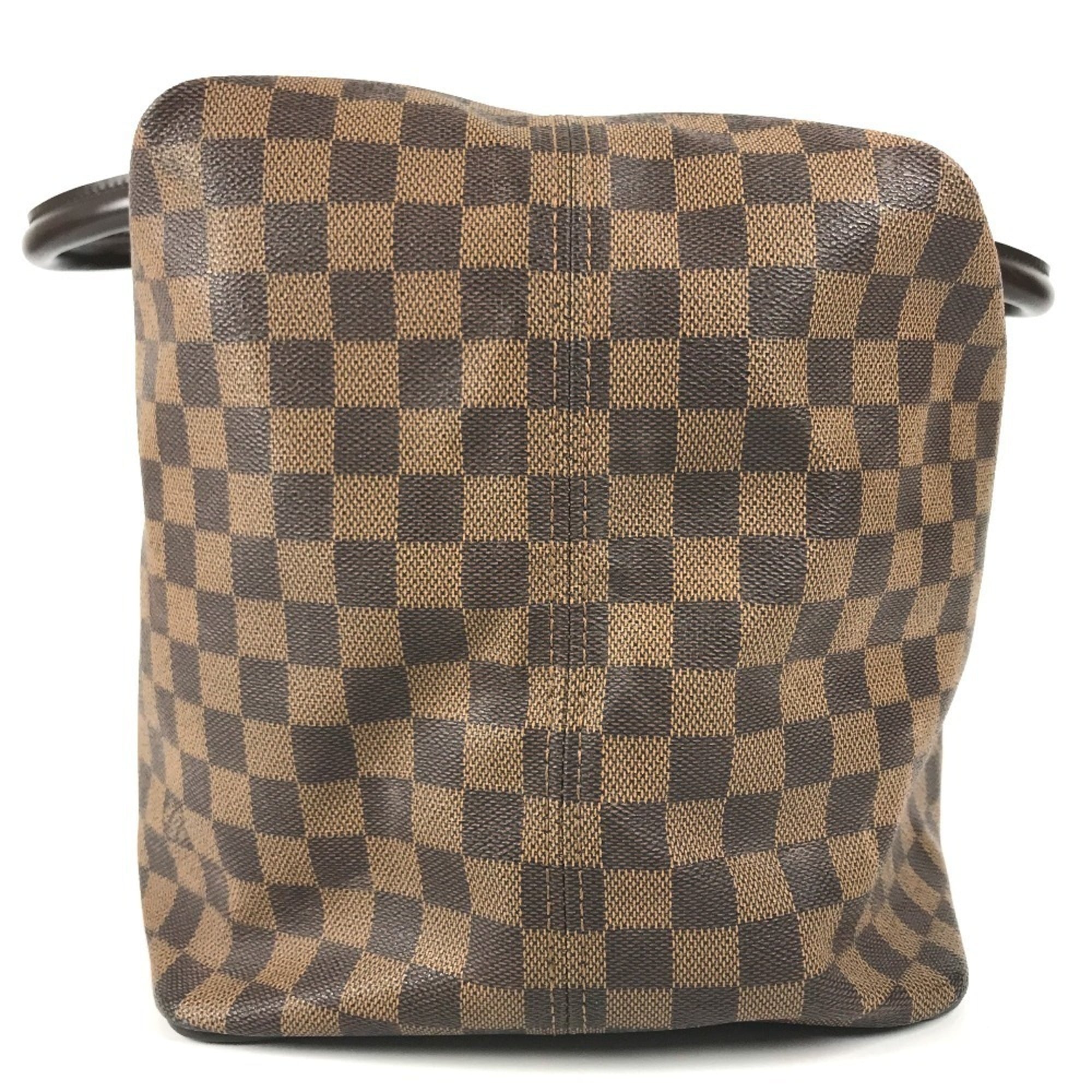 Louis Vuitton Brown Damier Canvas Boston Bag Handbag Tote Bag (Pre-Owned)