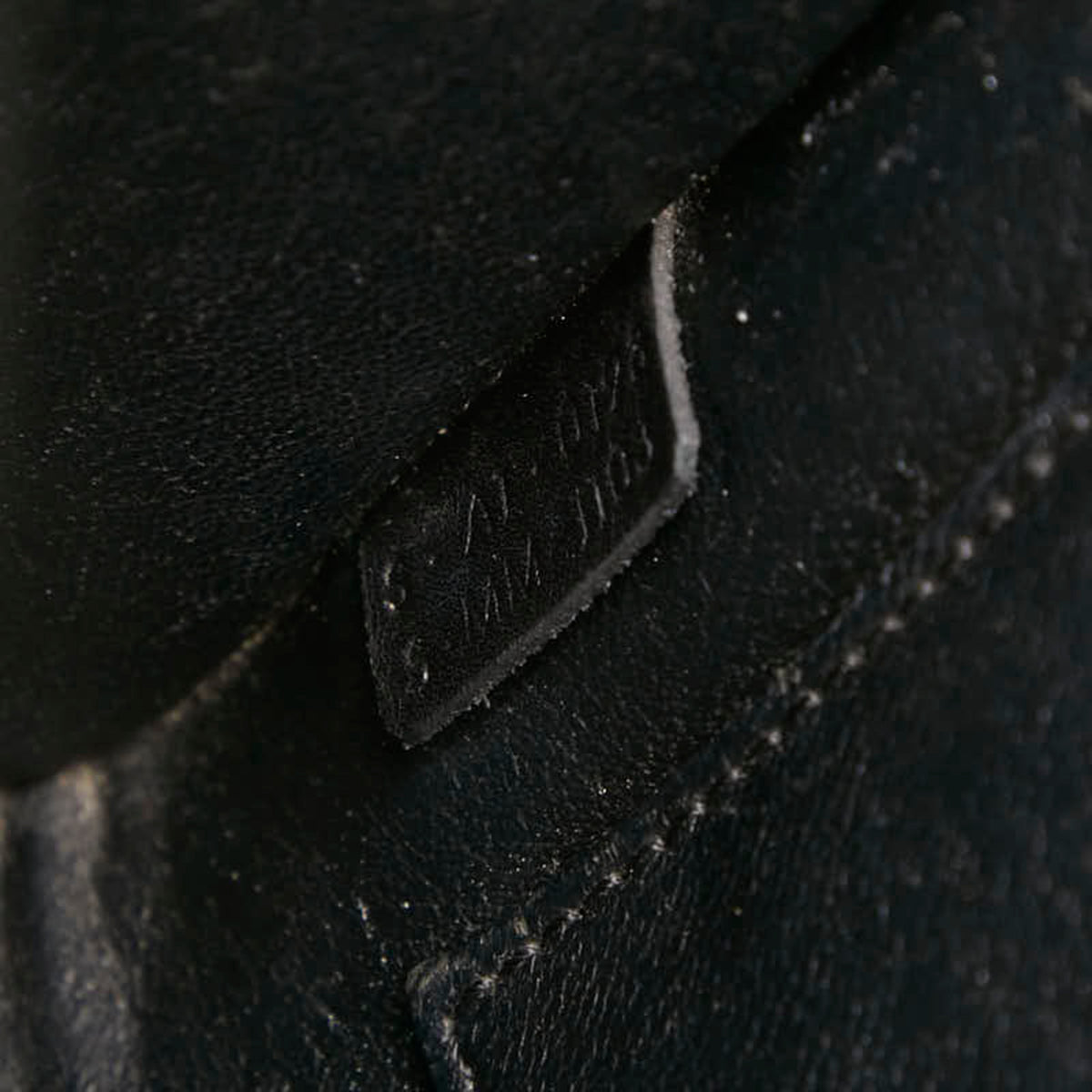 Celine Beige Black Navy Suede Leather Handbag (Pre-Owned)